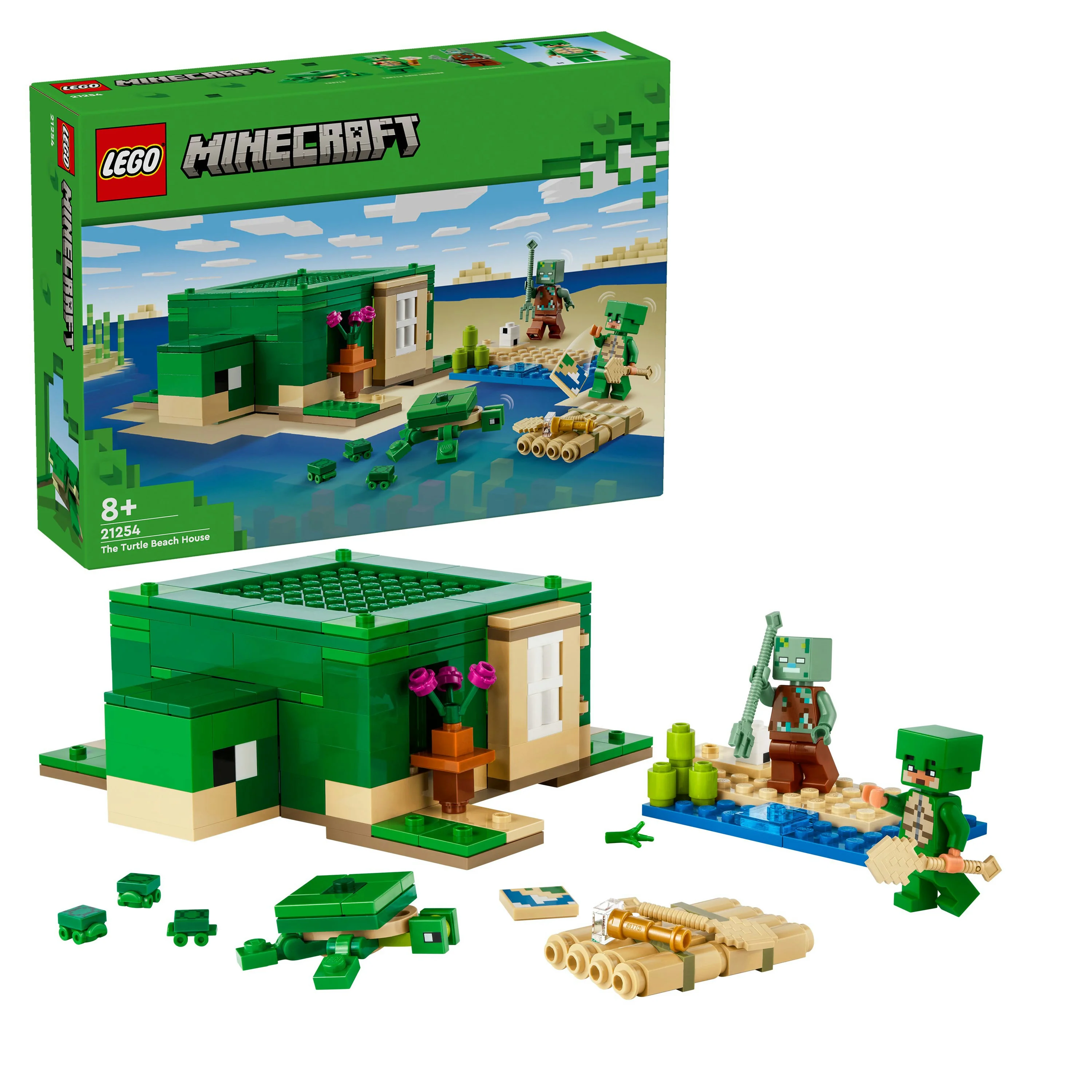LEGO Minecraft - Skildpadde strandhuset