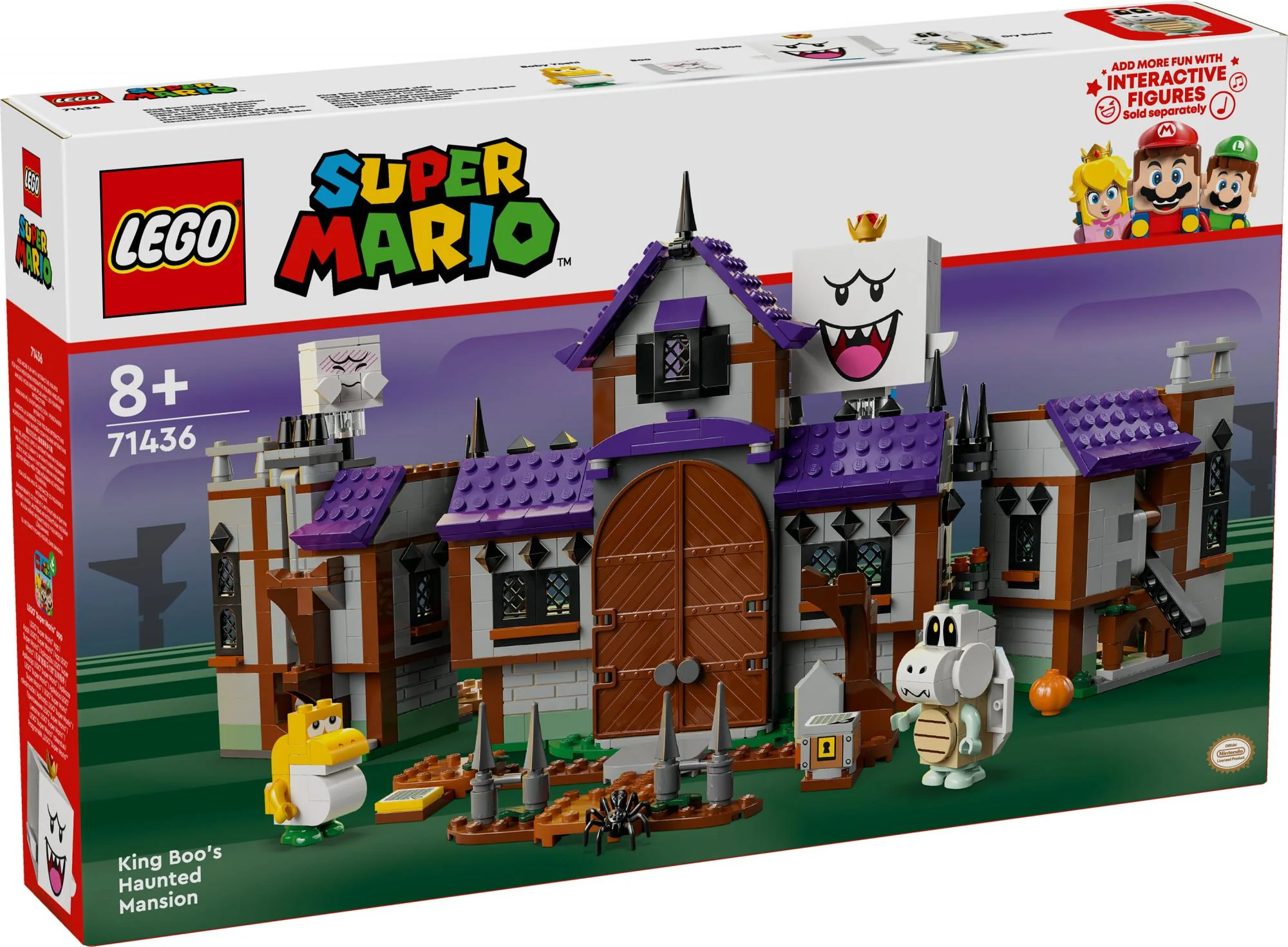 LEGO 71436 Super Mario King Boo's Haunted House