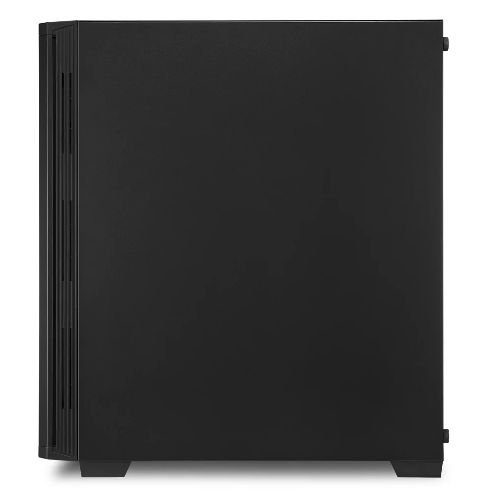 Sharkoon RGB LIT 100 tower case (black. front and side panel of tempered glass)
