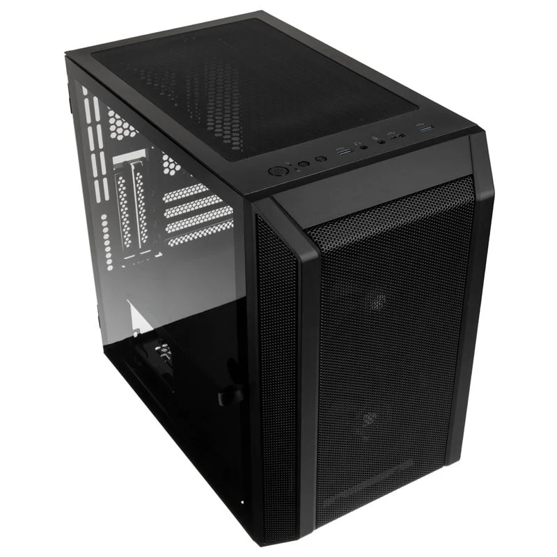 Kolink Citadel Mesh Micro-ATX-Gehäuse– Schwarz