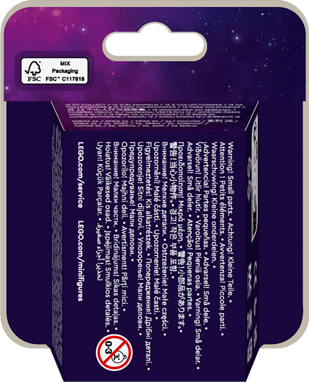 LEGO 71046 Minifigures Rumserie 26. byggelegetøj (blandet vare. én figur).