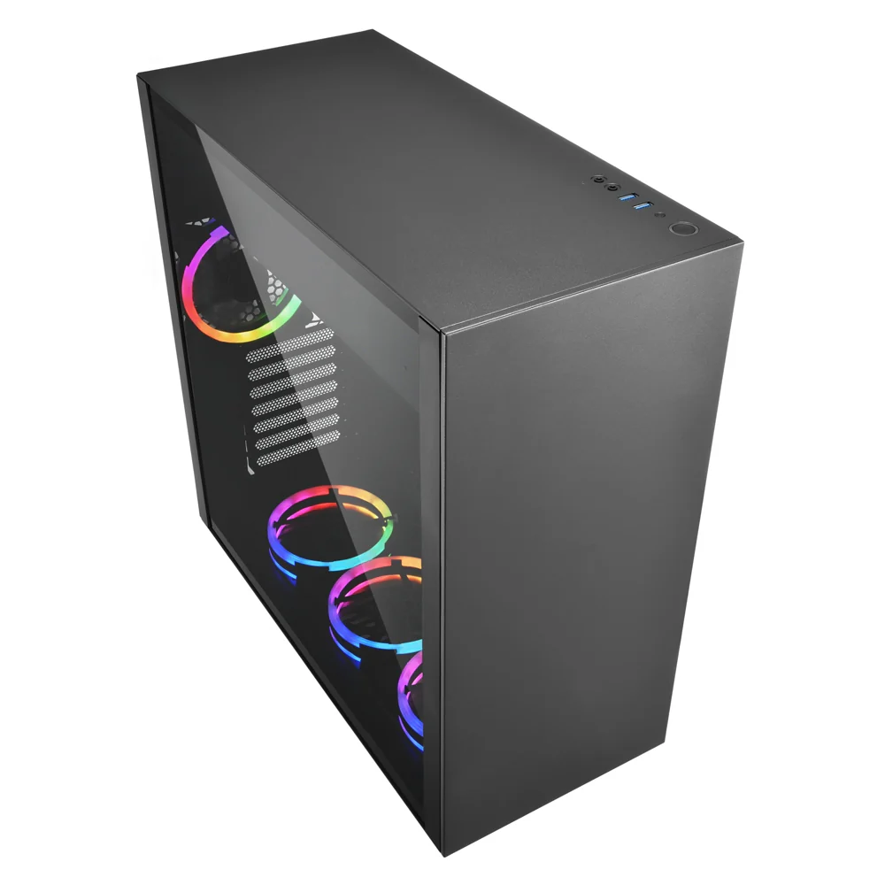 Sharkoon PURE STEEL RGB - Black Window