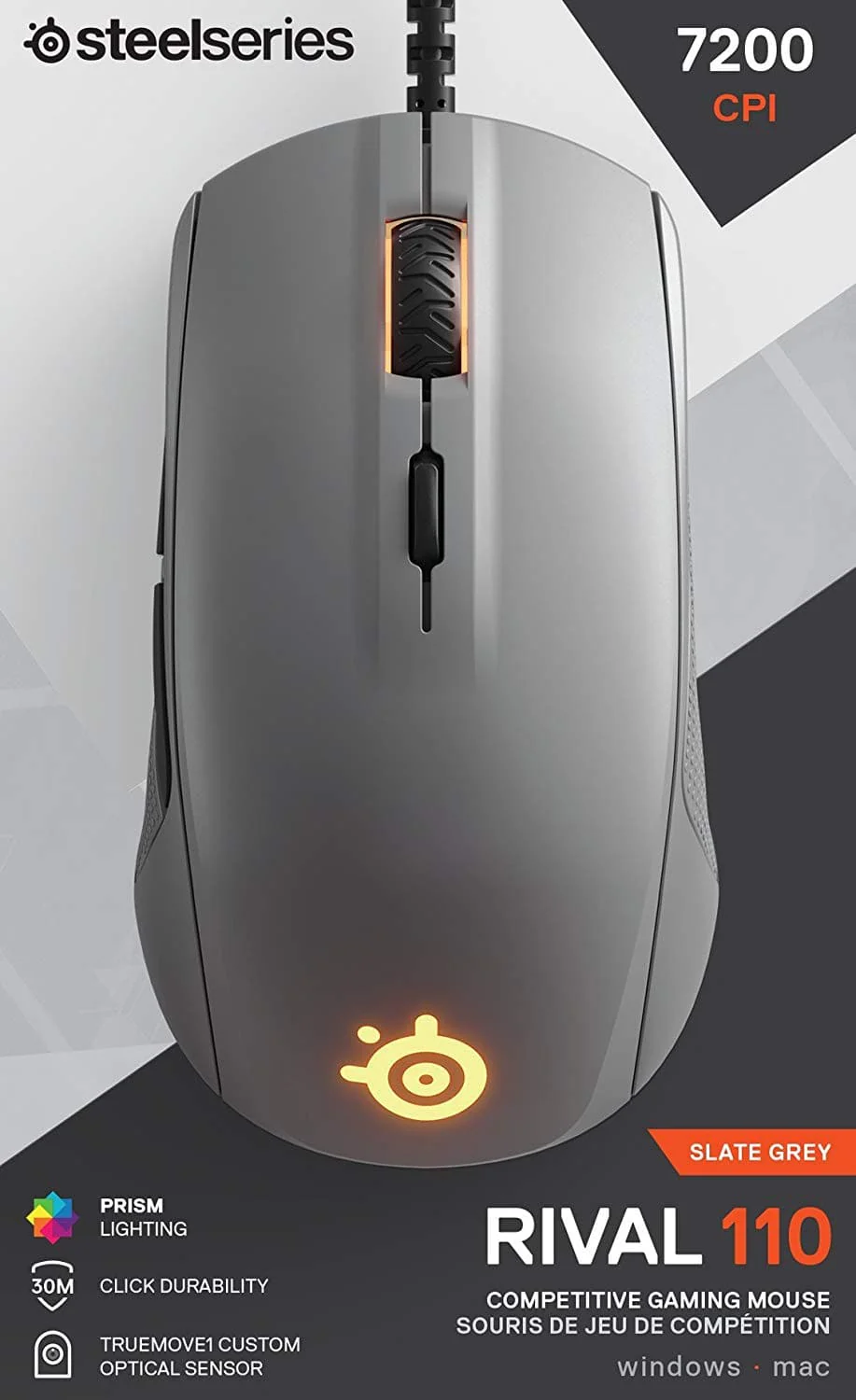 SteelSeries– Rival 110 Gaming-Maus