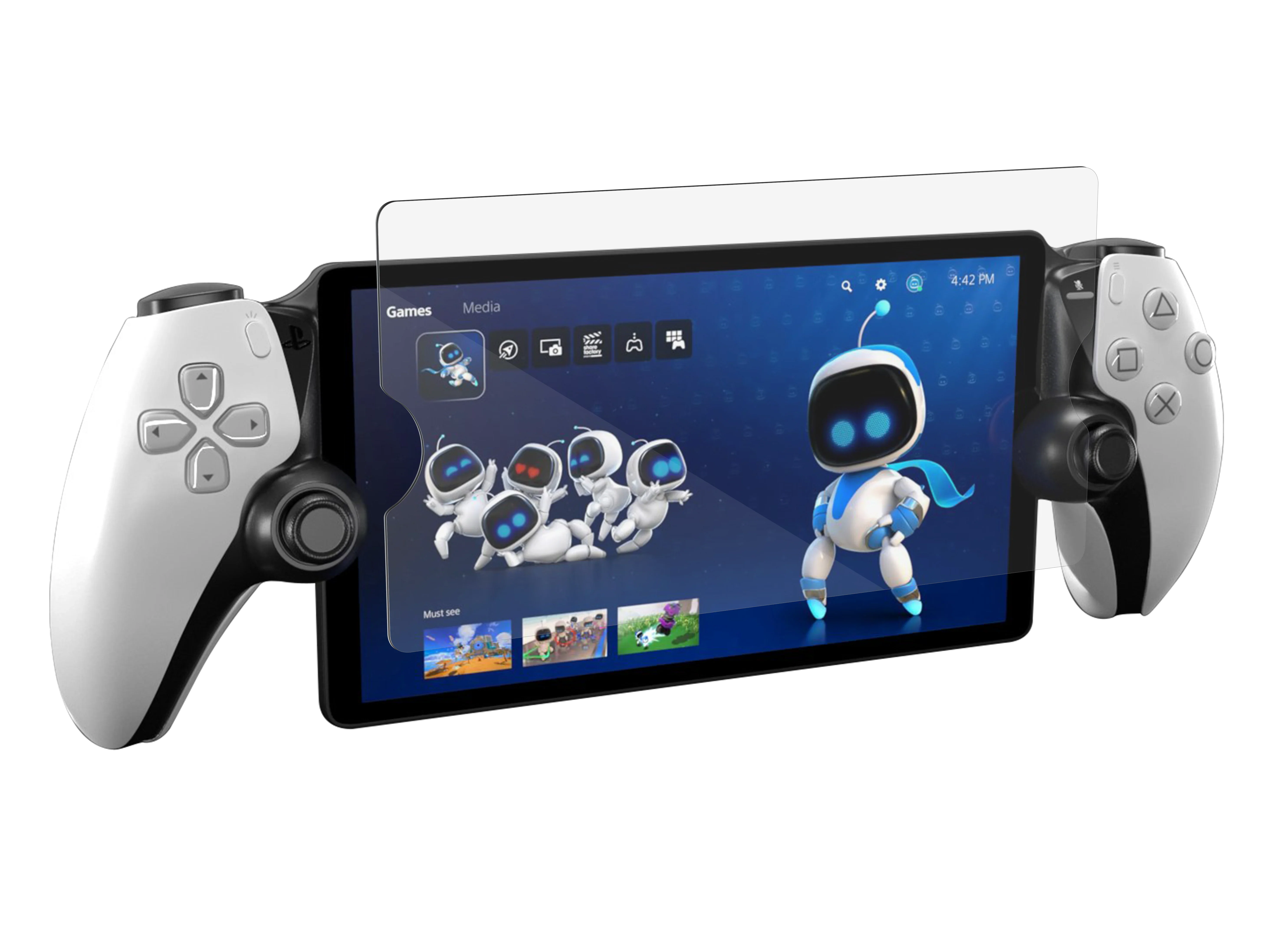 Deltaco - Skærmbeskyttelse til Playstation Portal