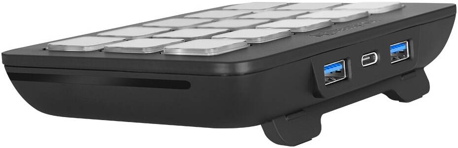 Streamplify Streaming deck. 15 LCD knapper sort