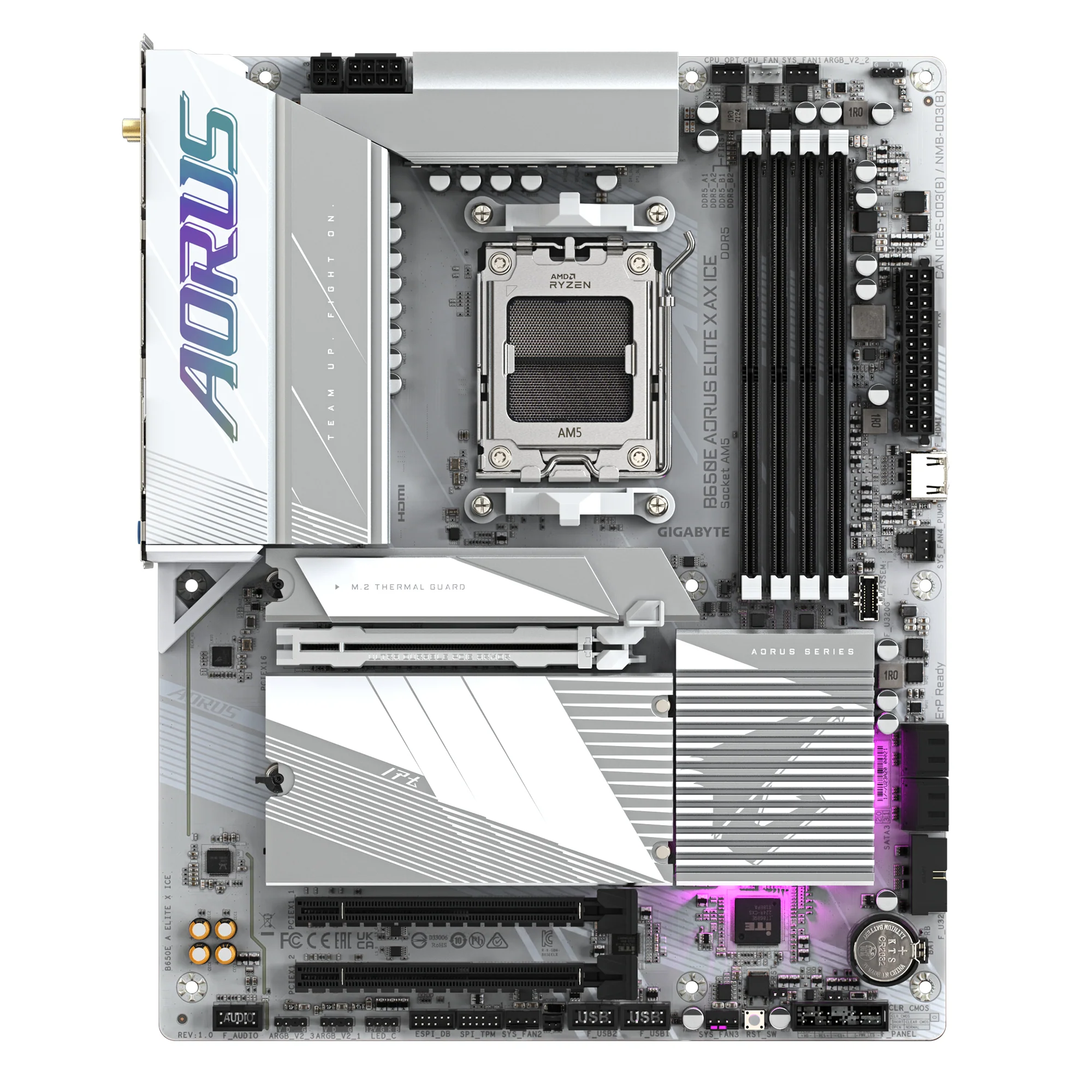 GigaByte B650E A ELITE X ICE - Socket AM5 - motherboard