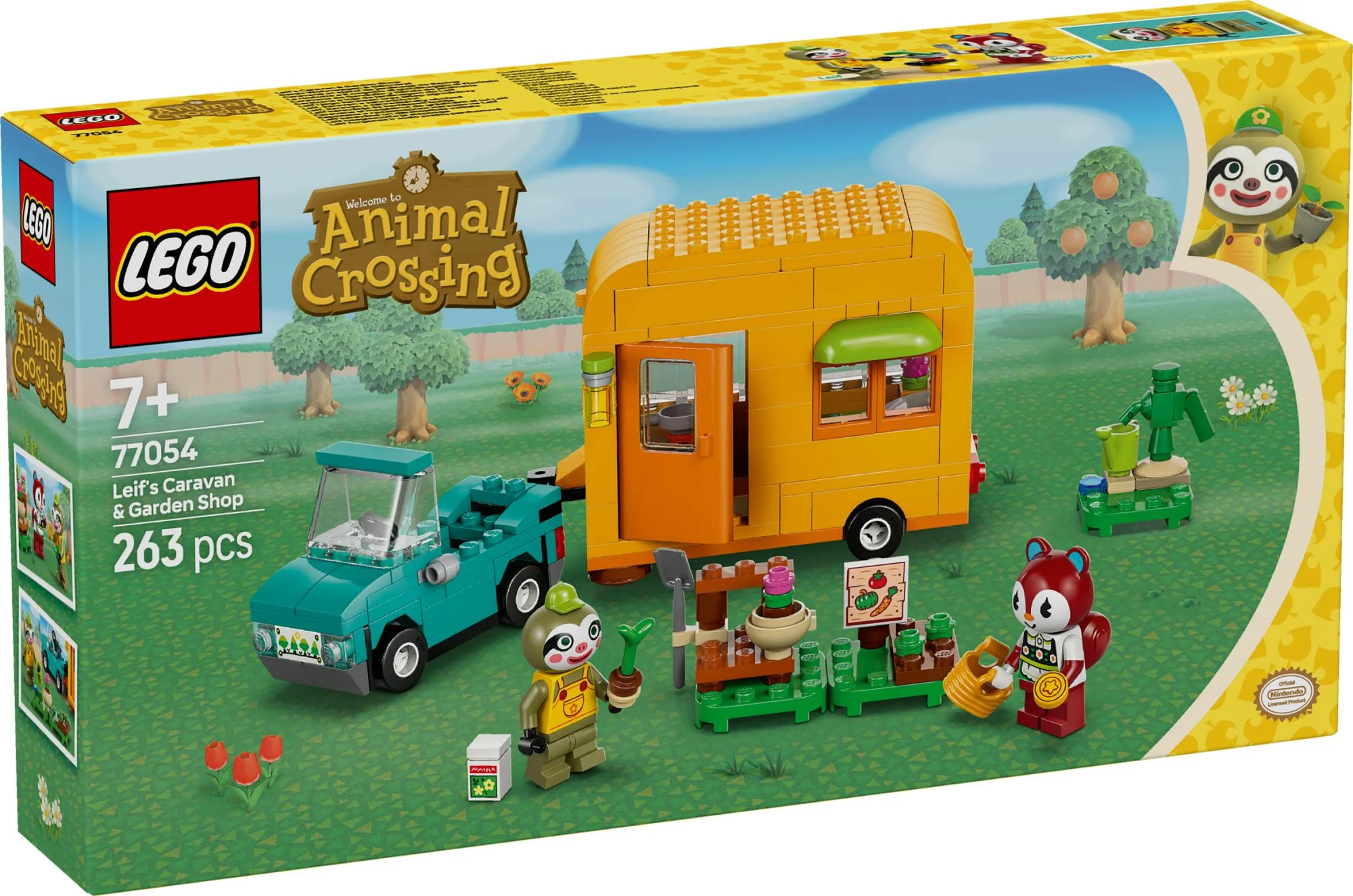 LEGO 77054 Animal Crossing Gerd's Trailer & Nursery
