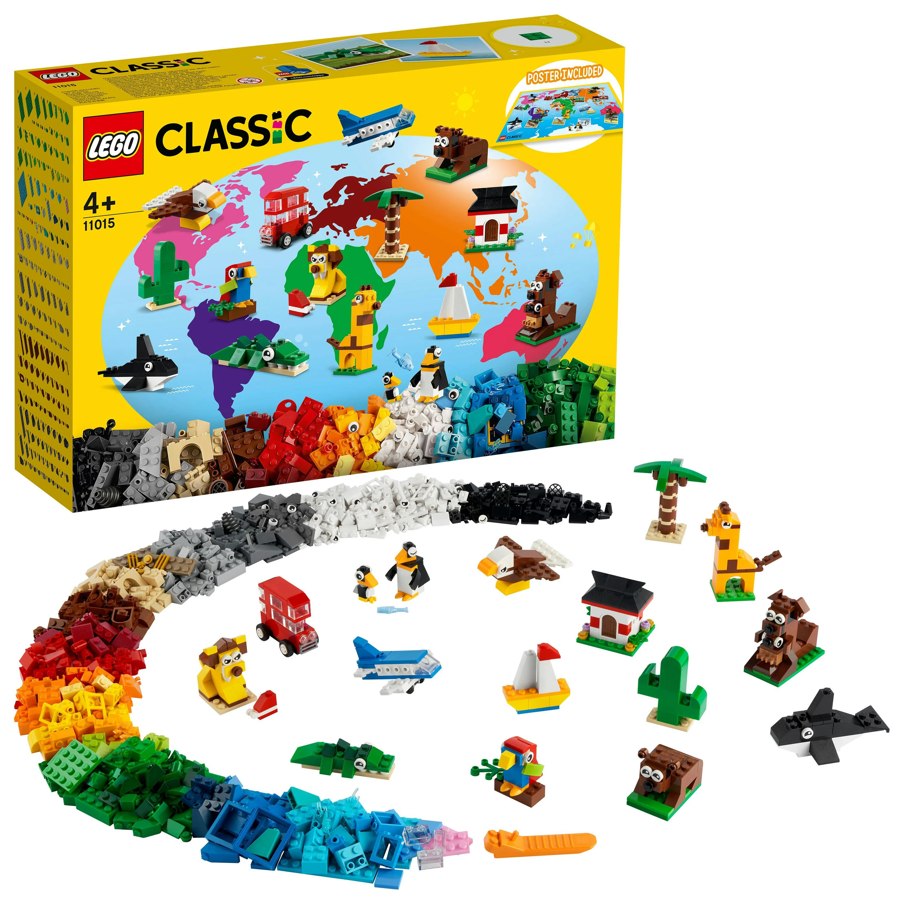 LEGO Classic - Verden rundt - 11015