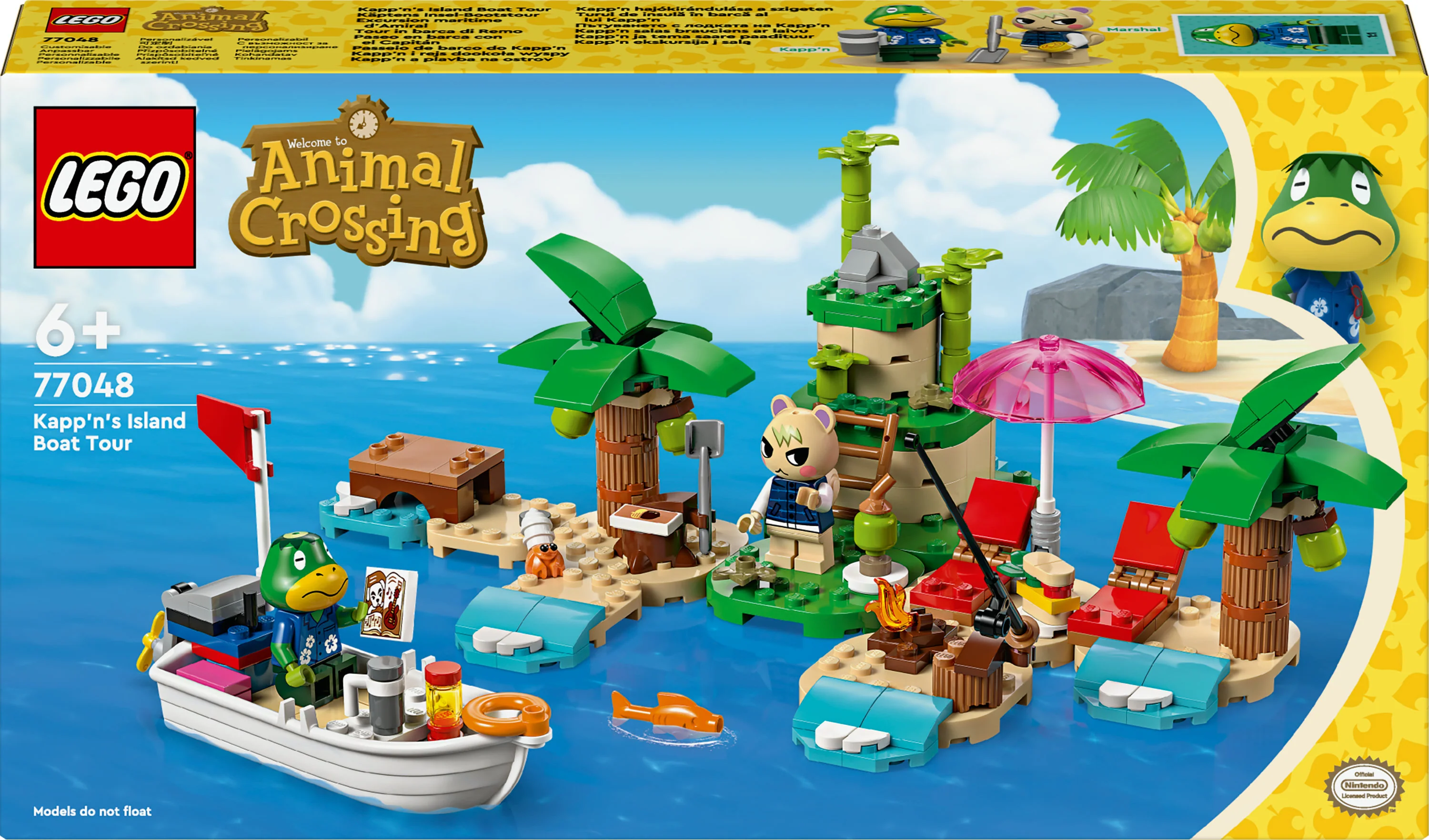 LEGO Animal Crossing - Kapp'n's Ø-bådtur(77048)