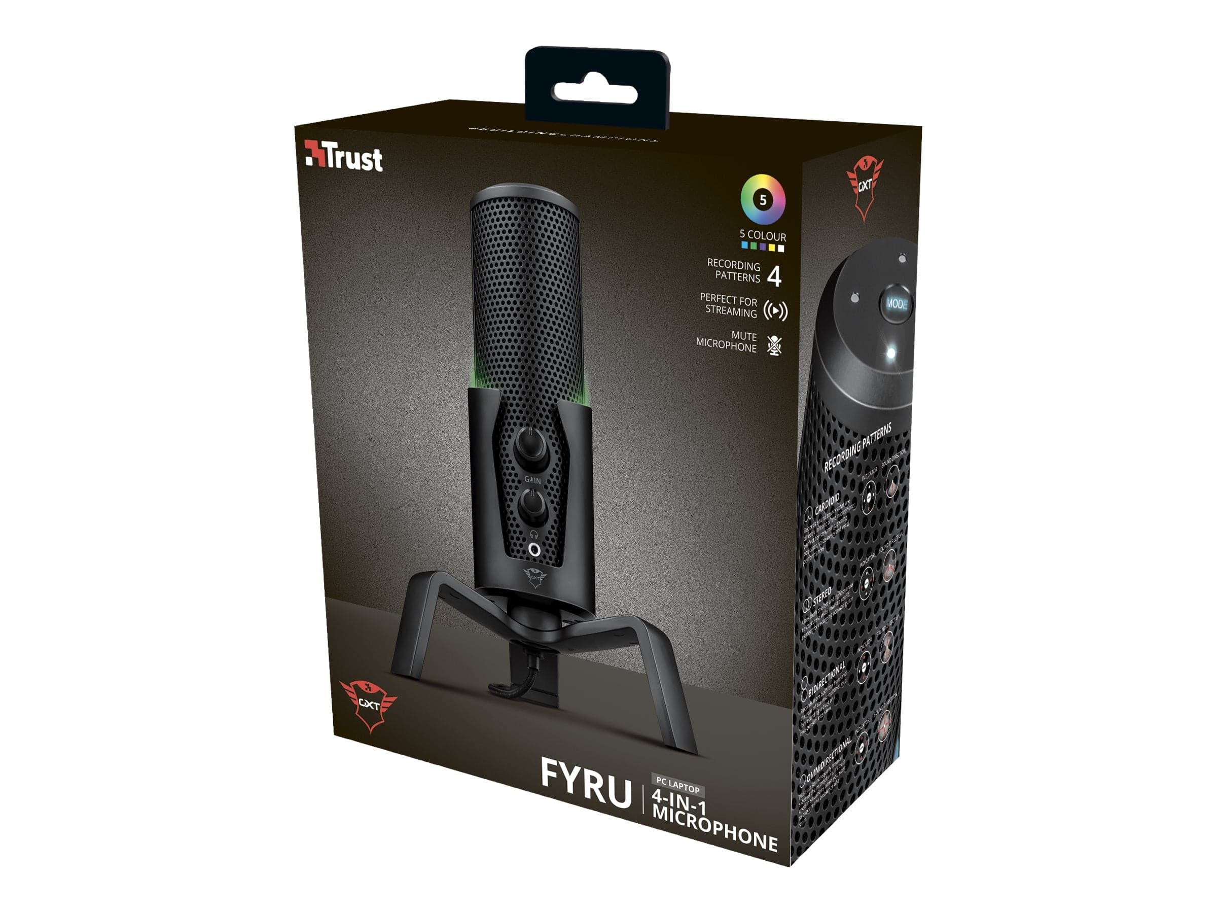 Vertrauen Sie dem GXT 258 Fyru-Mikrofon