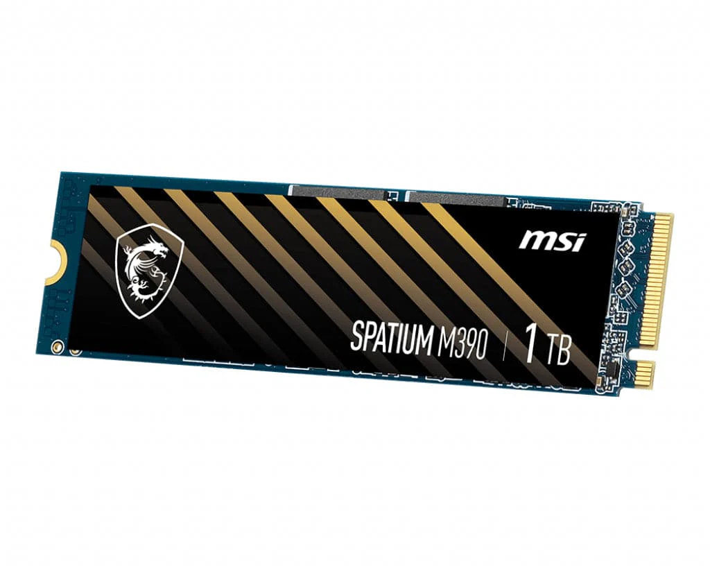 MSI SPATIUM SSD M390 1 TB M.2 PCI Express 3.0 x4 (NVMe)