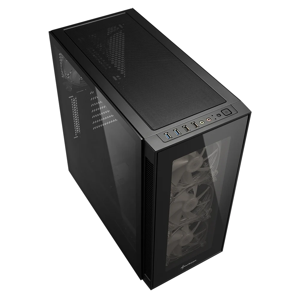Sharkoon TG5 PRO RGB. tower case (black)