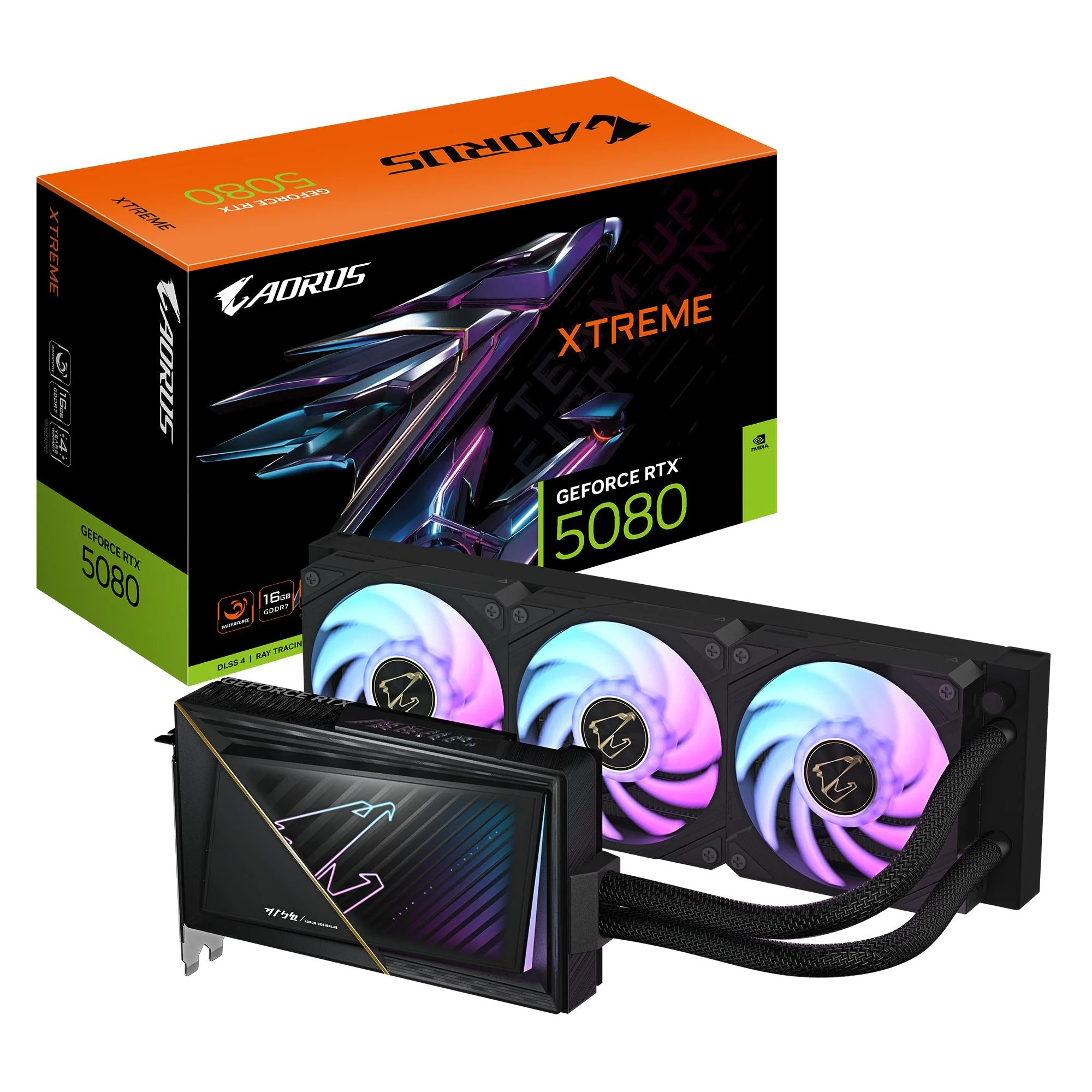 Gigabyte GeForce RTX5080 AORUS XTREME Waterforce 16GB