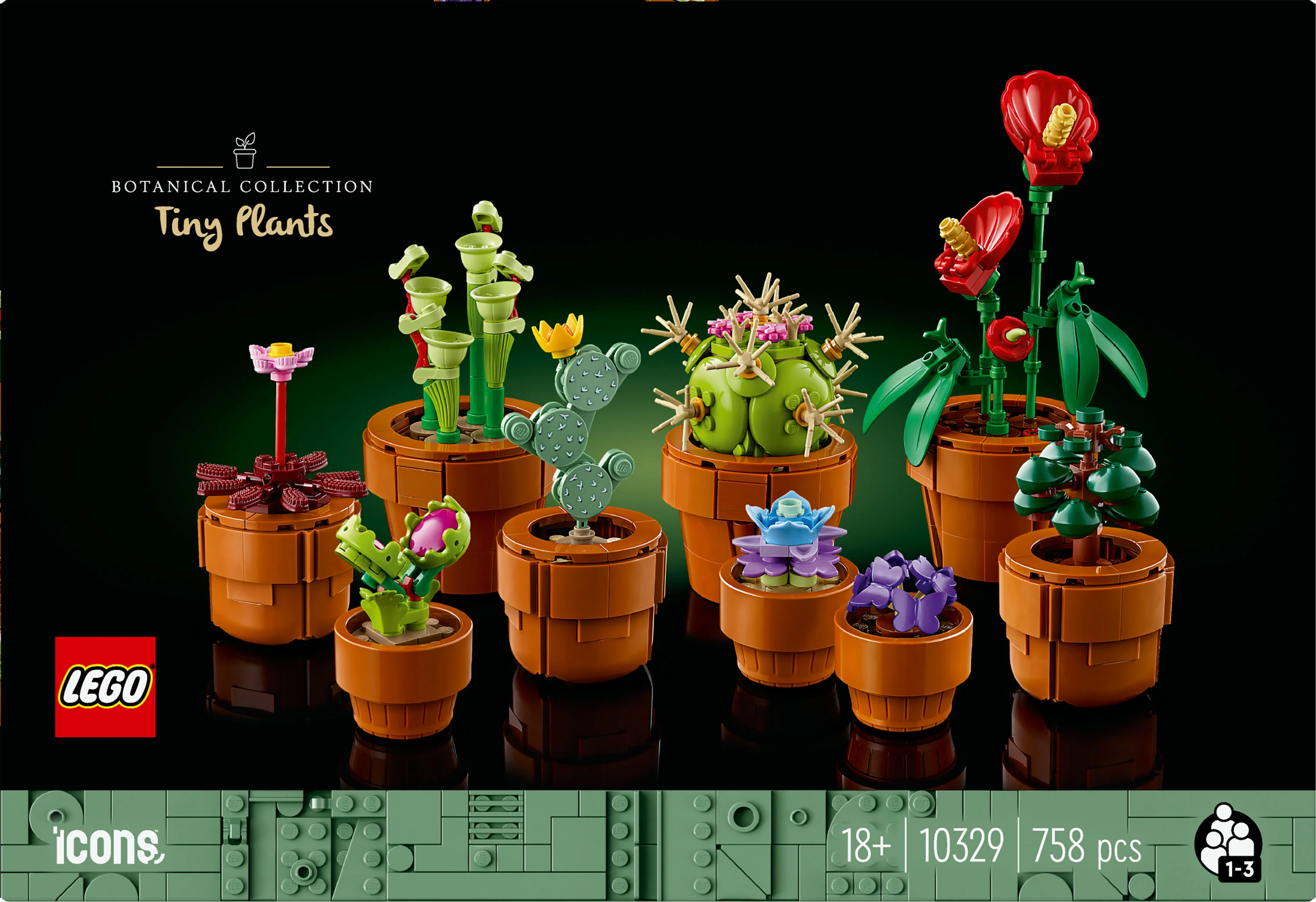 LEGO 10329 Icons Mini Planter