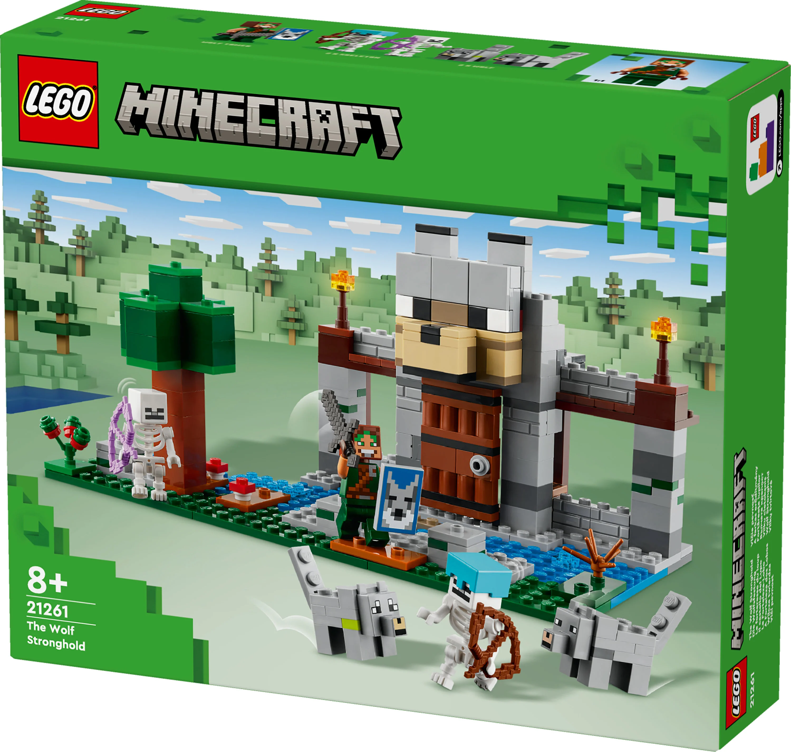 LEGO Minecraft - The Wolf Stronghold (21261)