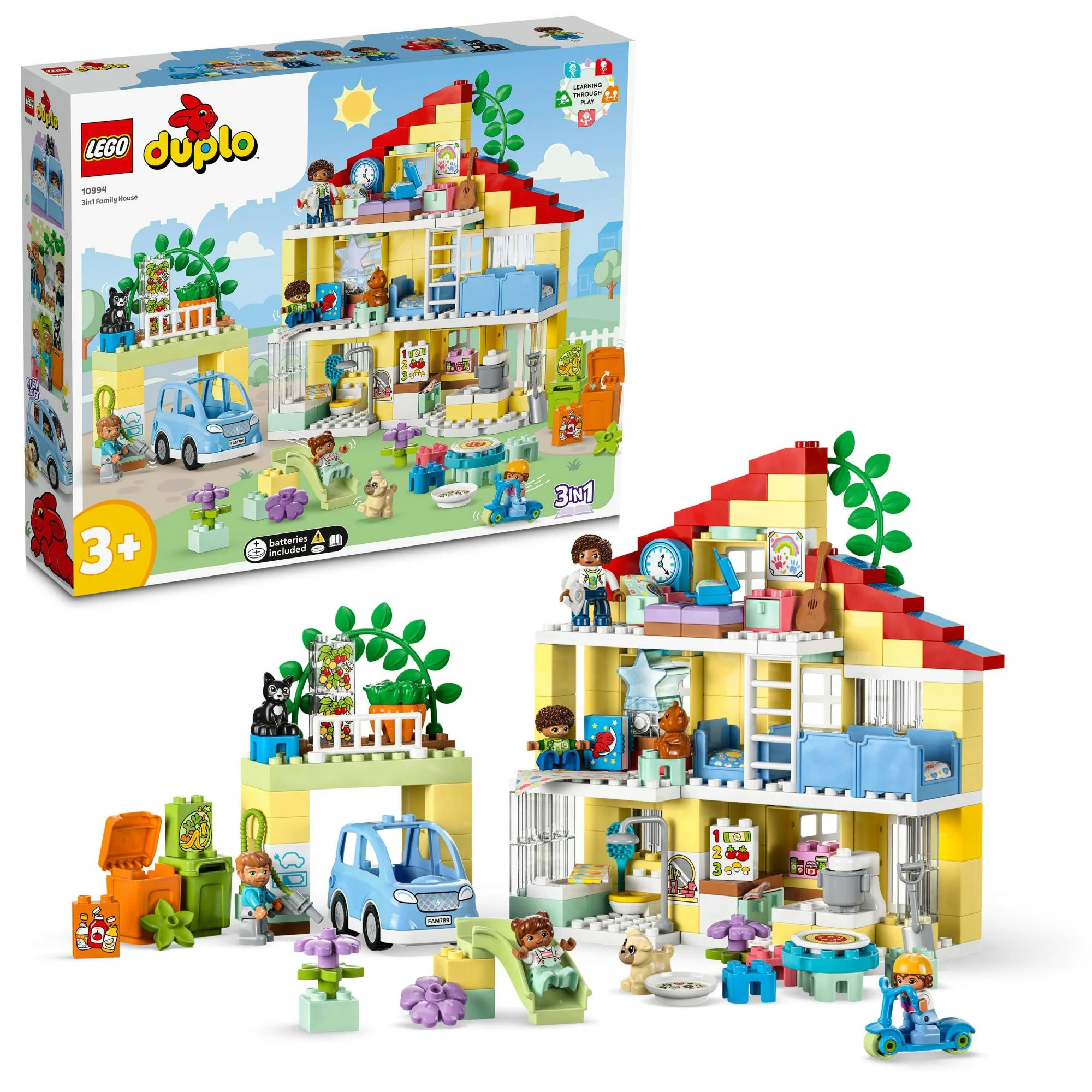 LEGO DUPLO – 3-i-1 Familiehus