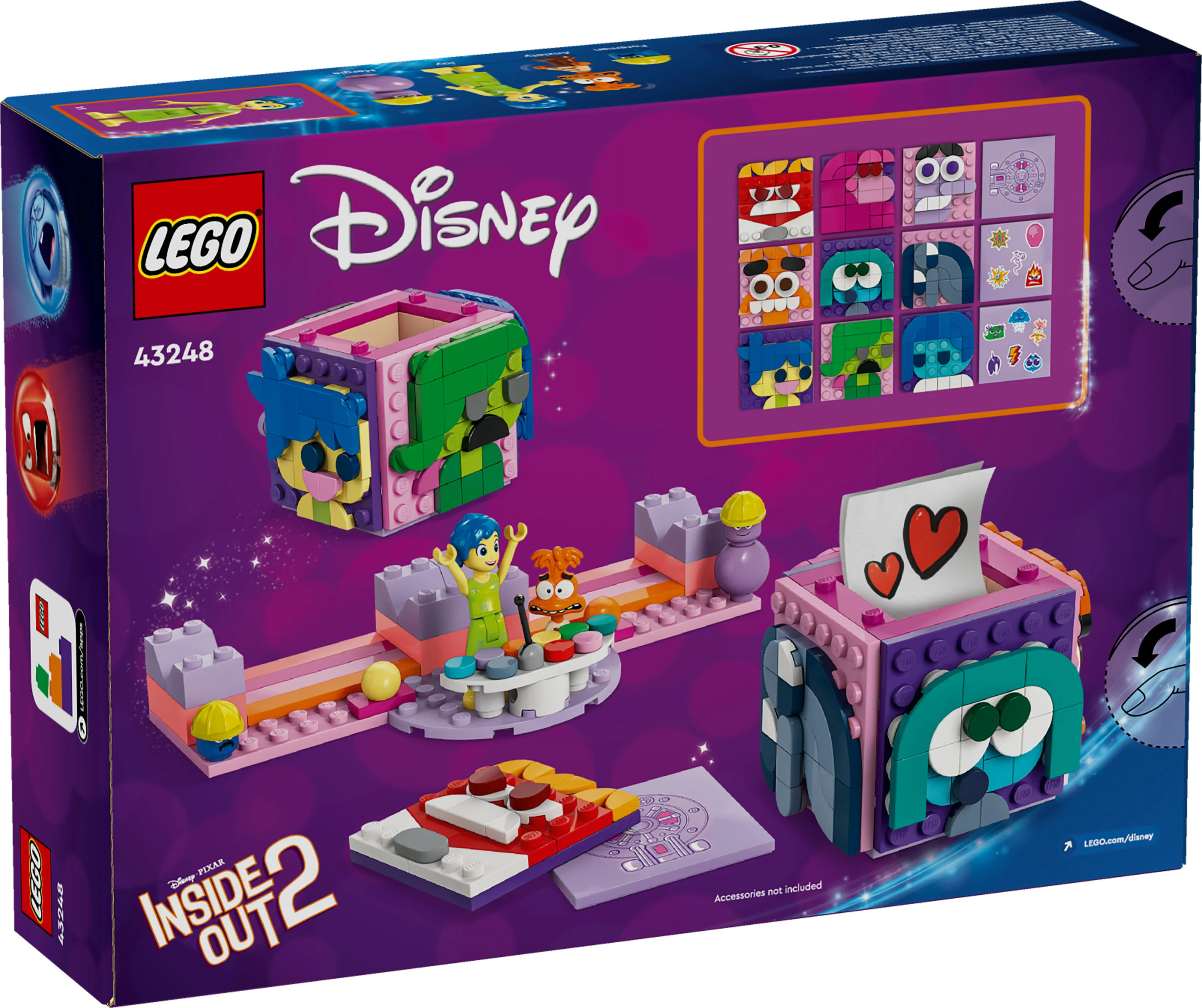 LEGO 43248 Disney Pixar Inderst inde 2 Humør terninger