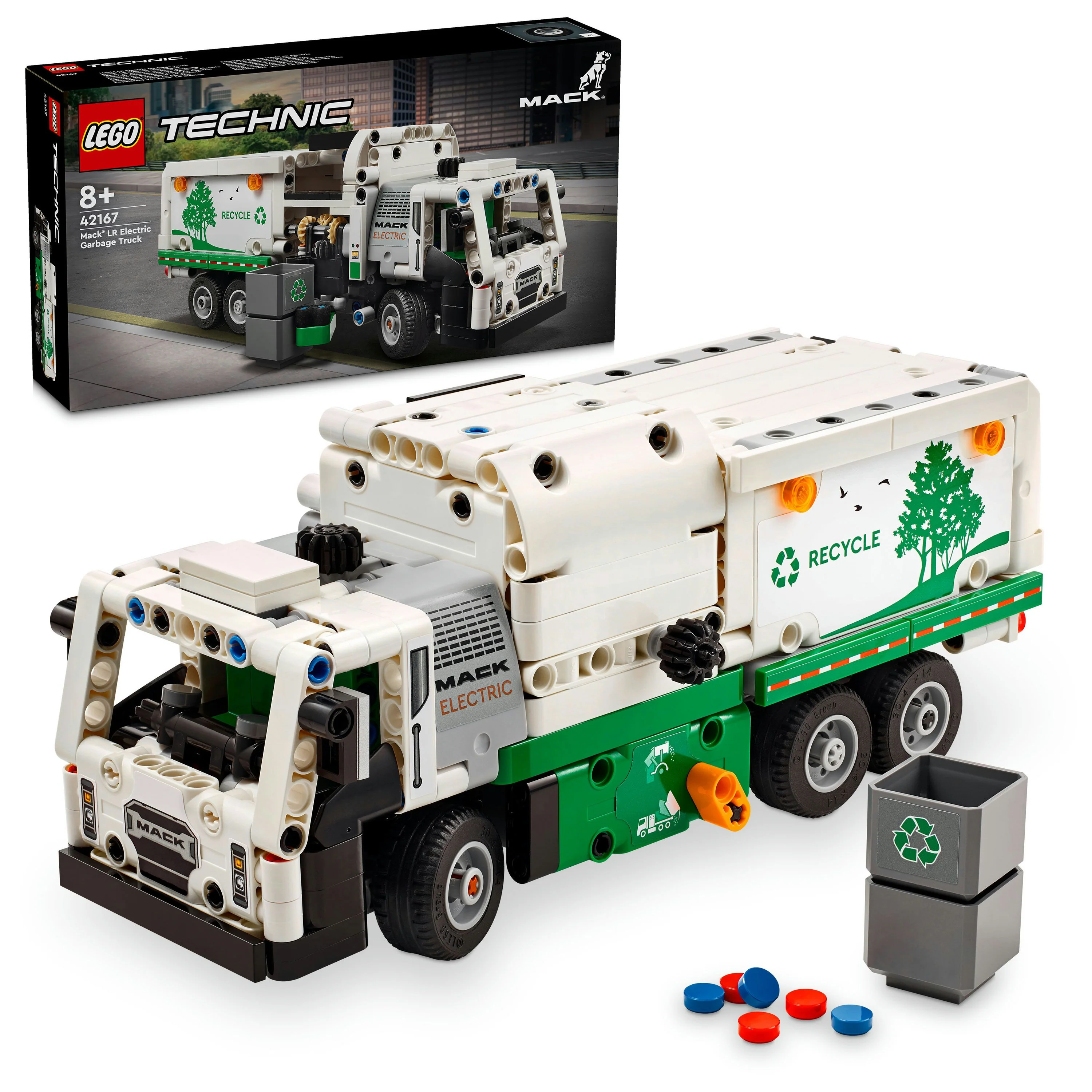 LEGO 42167 Technic Mack LR Elektrisk Affaldsbil