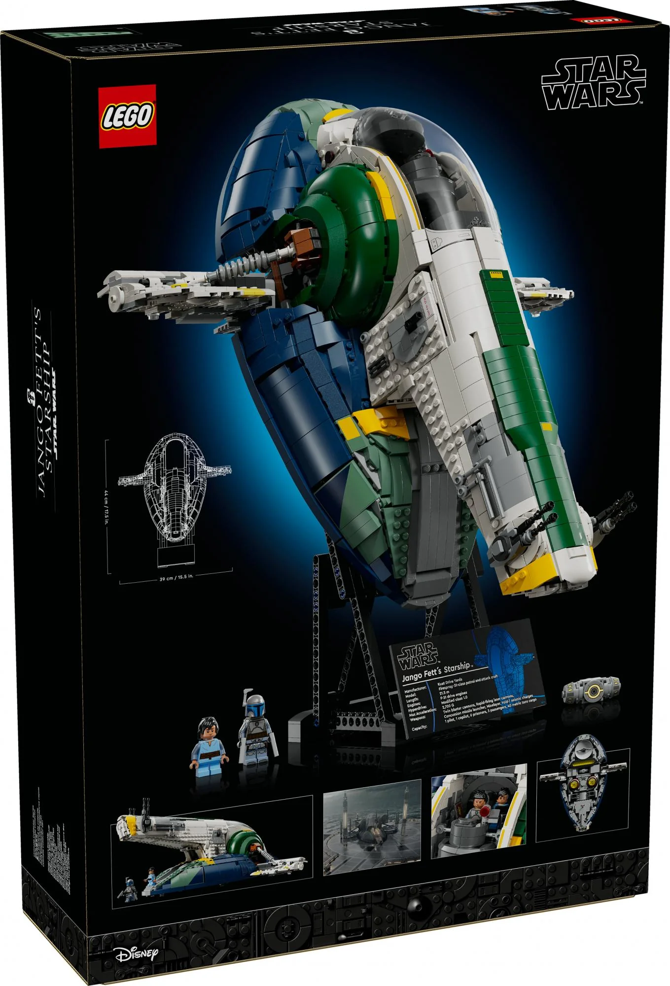 LEGO Star Wars™ – Jango Fett's Firespray-Class Starship