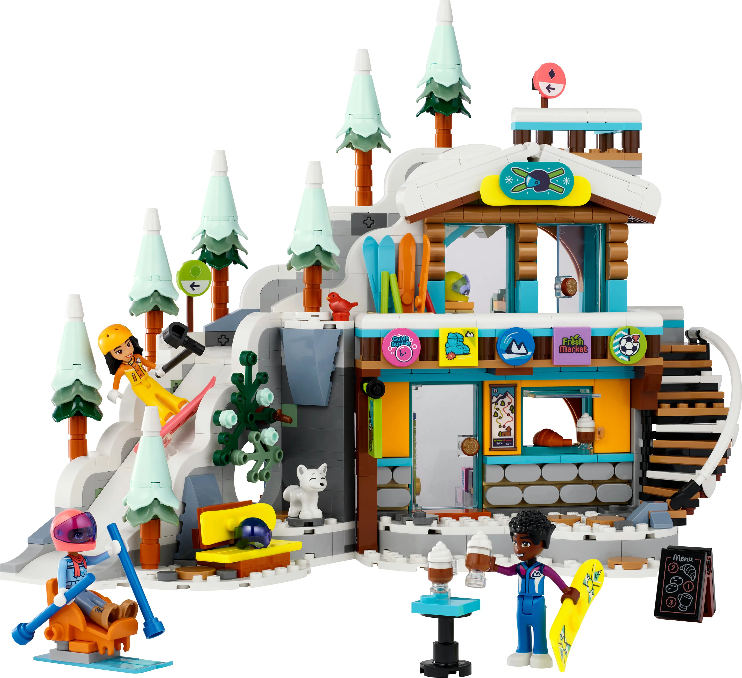 LEGO 41756 Friends Skibakke og Café