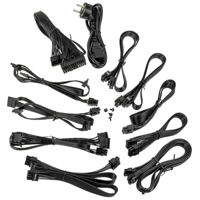 Kolink KL-R750FG PSU. Gen5. Gold - 750W. ATX 3.0. 600W 12VHPWR