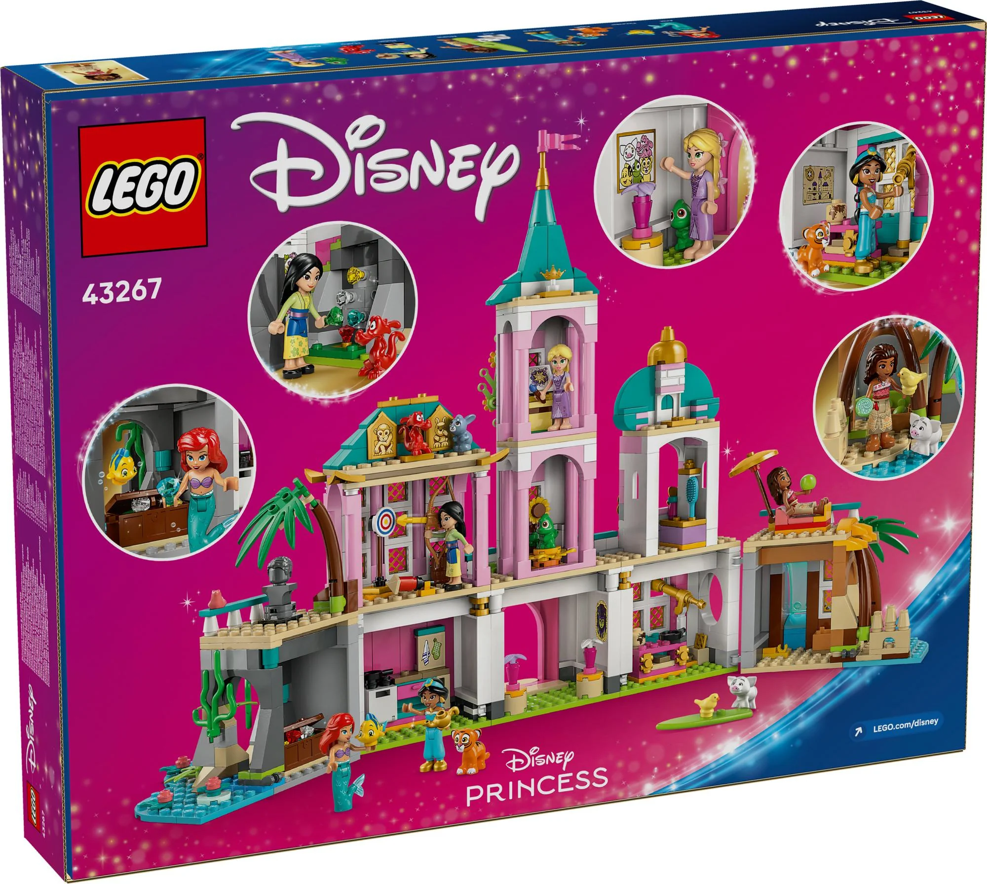LEGO 43267 Disney Princess Castle with Pets