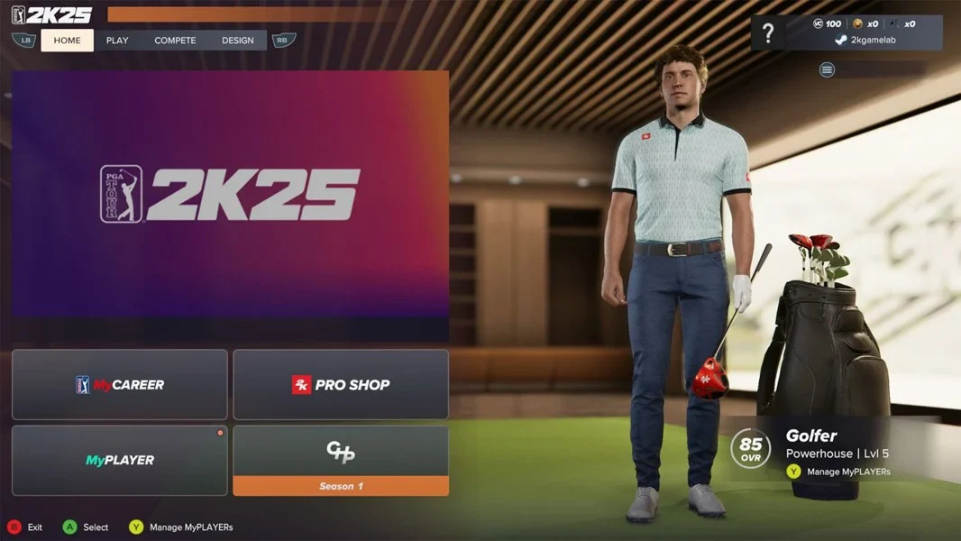 PGA Tour 2K25 - PlayStation 5