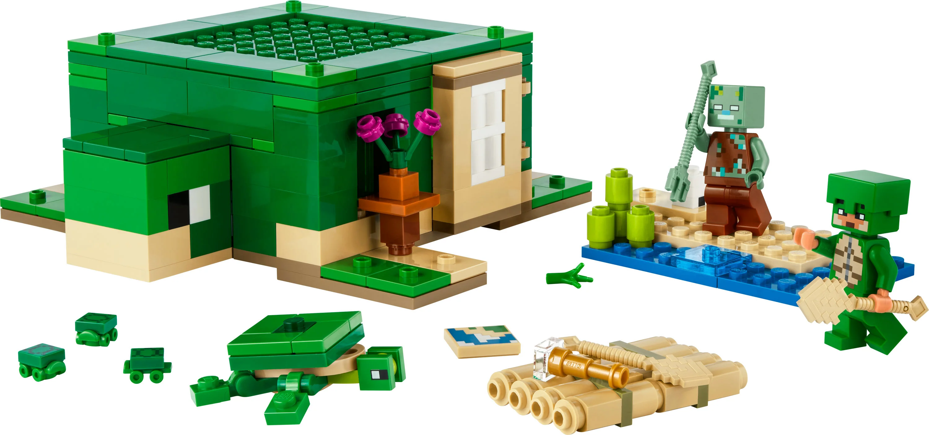 LEGO Minecraft - Skildpadde strandhuset