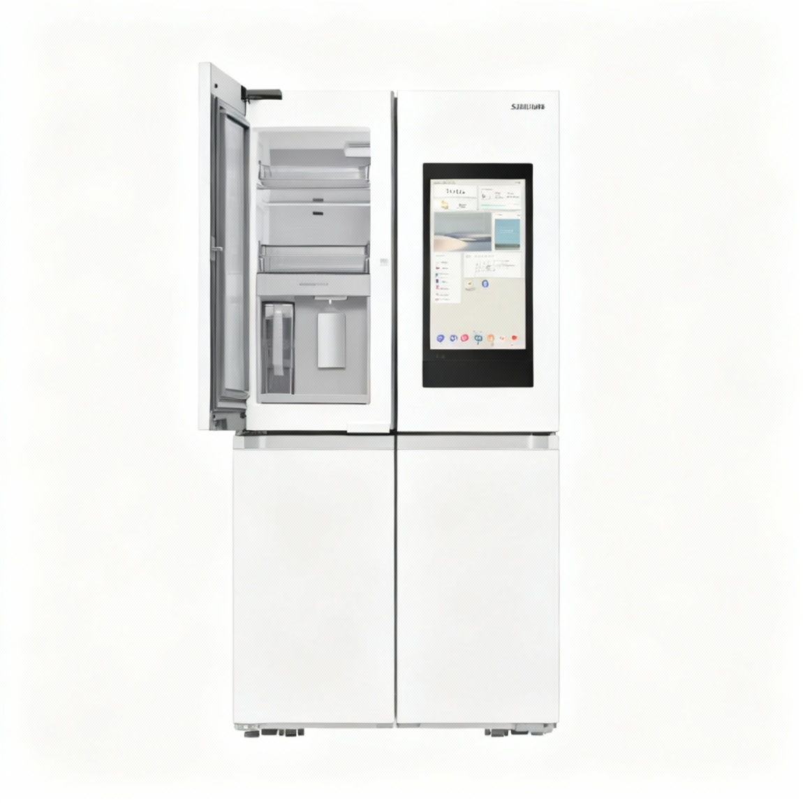 Samsung RF65DG9H0EB1 French Door Smart Refrigerator 636L with Family Hub+.AI Energy Mode.Glass Finish - Online Shop