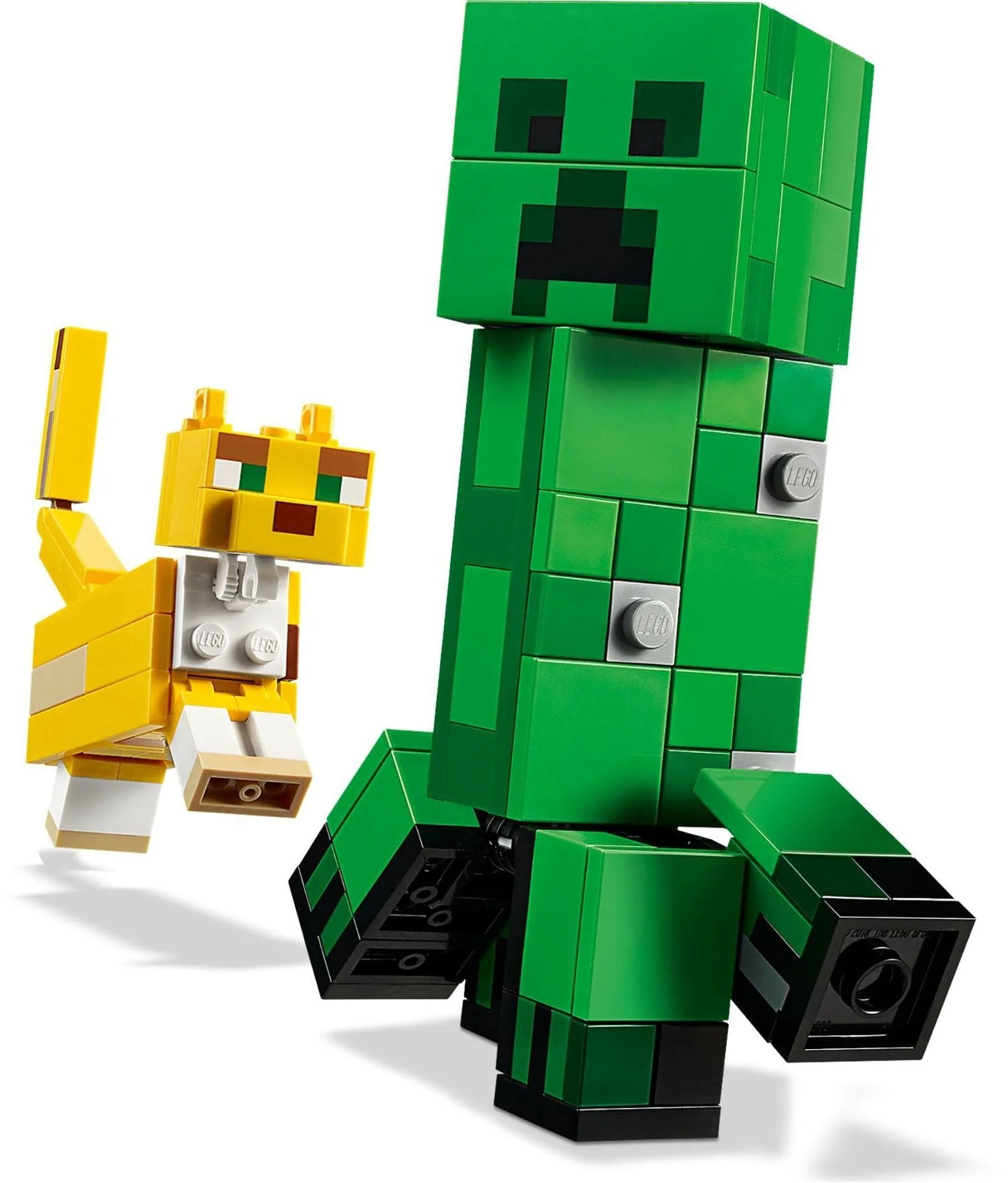 LEGO Minecraft– Große Creeper-Figur und Ozelot (21156)