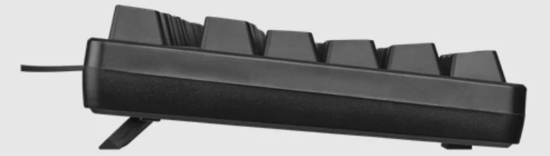 DELTACO GAMING DK310 Tastatur Mekanisk RGB Kabling