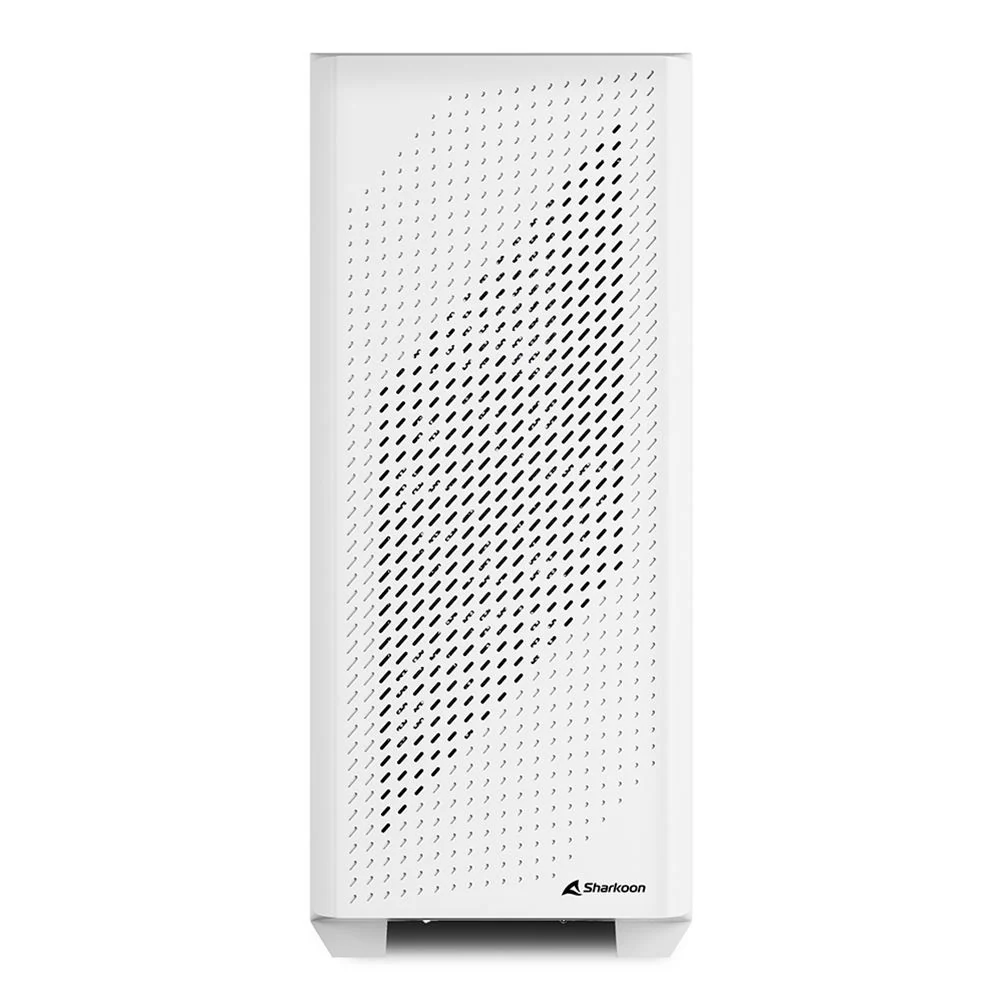 Sharkoon VS9 RGB . tower case (white. tempered glass)