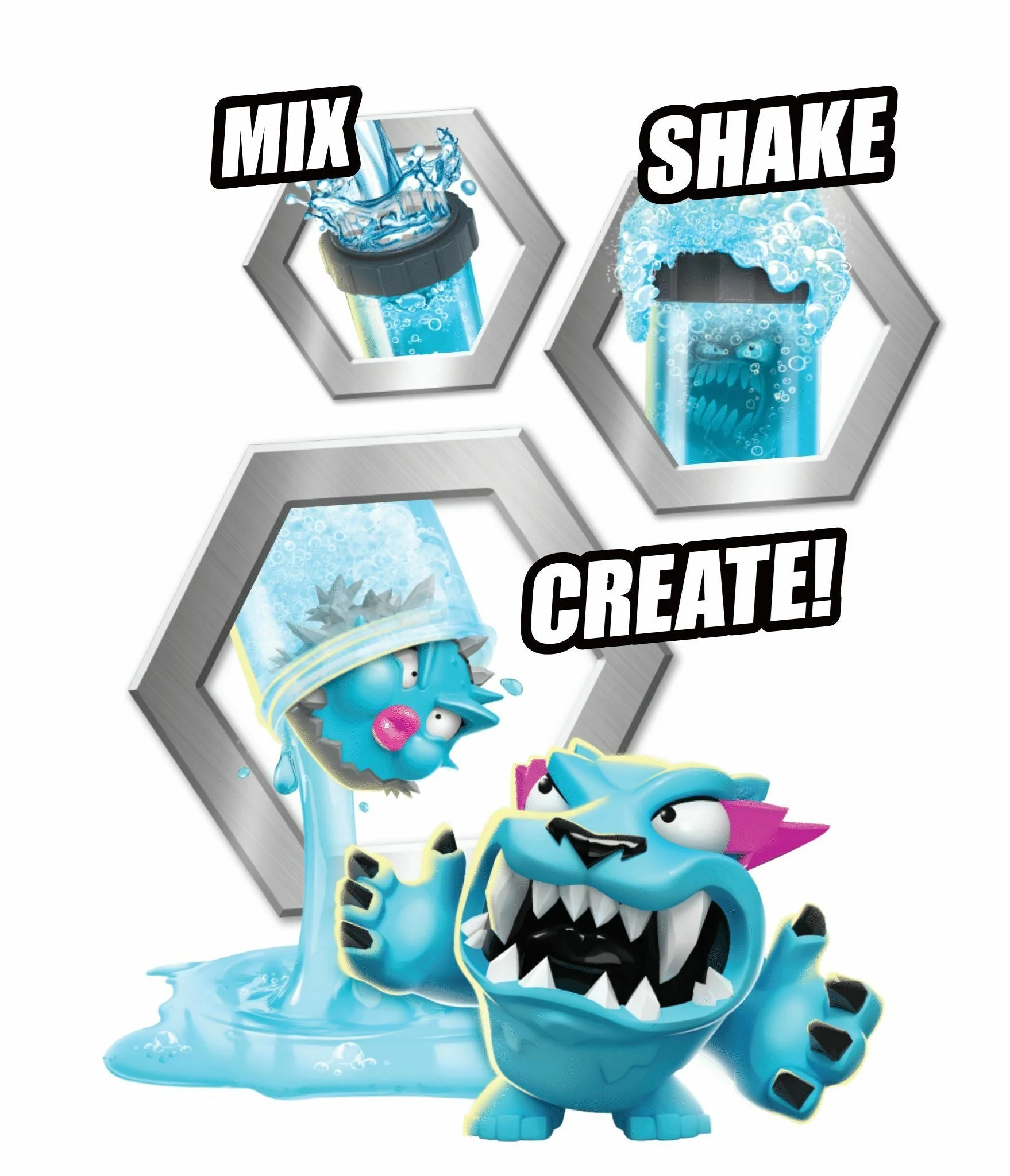 Mr. Beast Lab Swarms figurer 5 stk. Serie 2