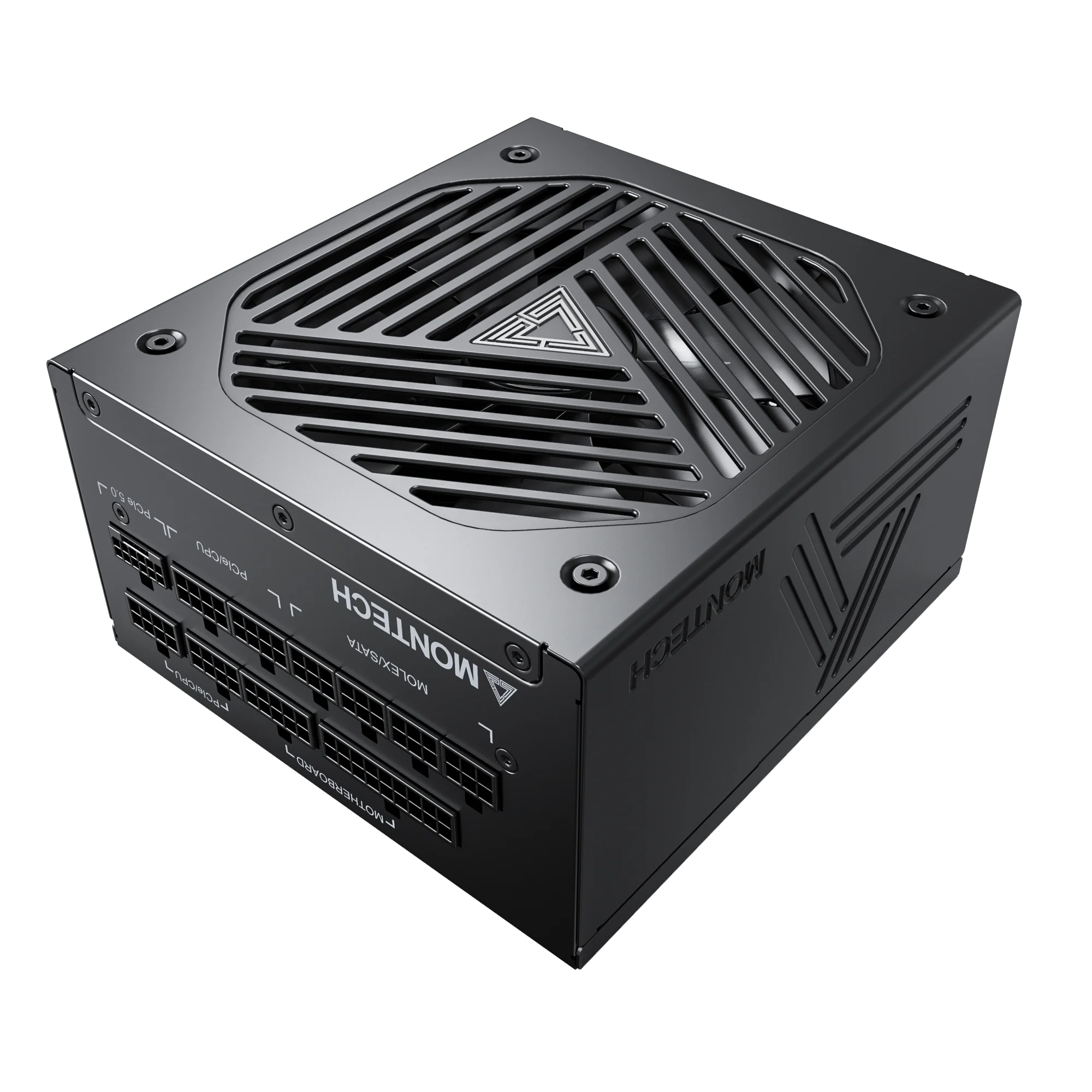 Montech Titan 1200W – Vollmodular. 80+ Gold & Cybenetics Gold. ATX 3.0. 12VHPWR-Anschluss