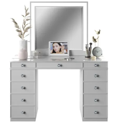 Tresanti Alexandra dressing table with LED lighted mirror - Online Shop