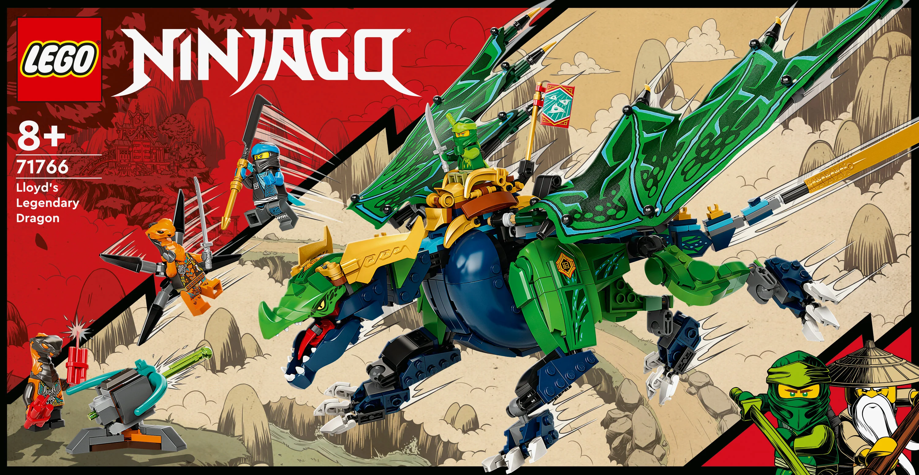 LEGO Ninjago Lloyd's Legendary Dragon - 71766