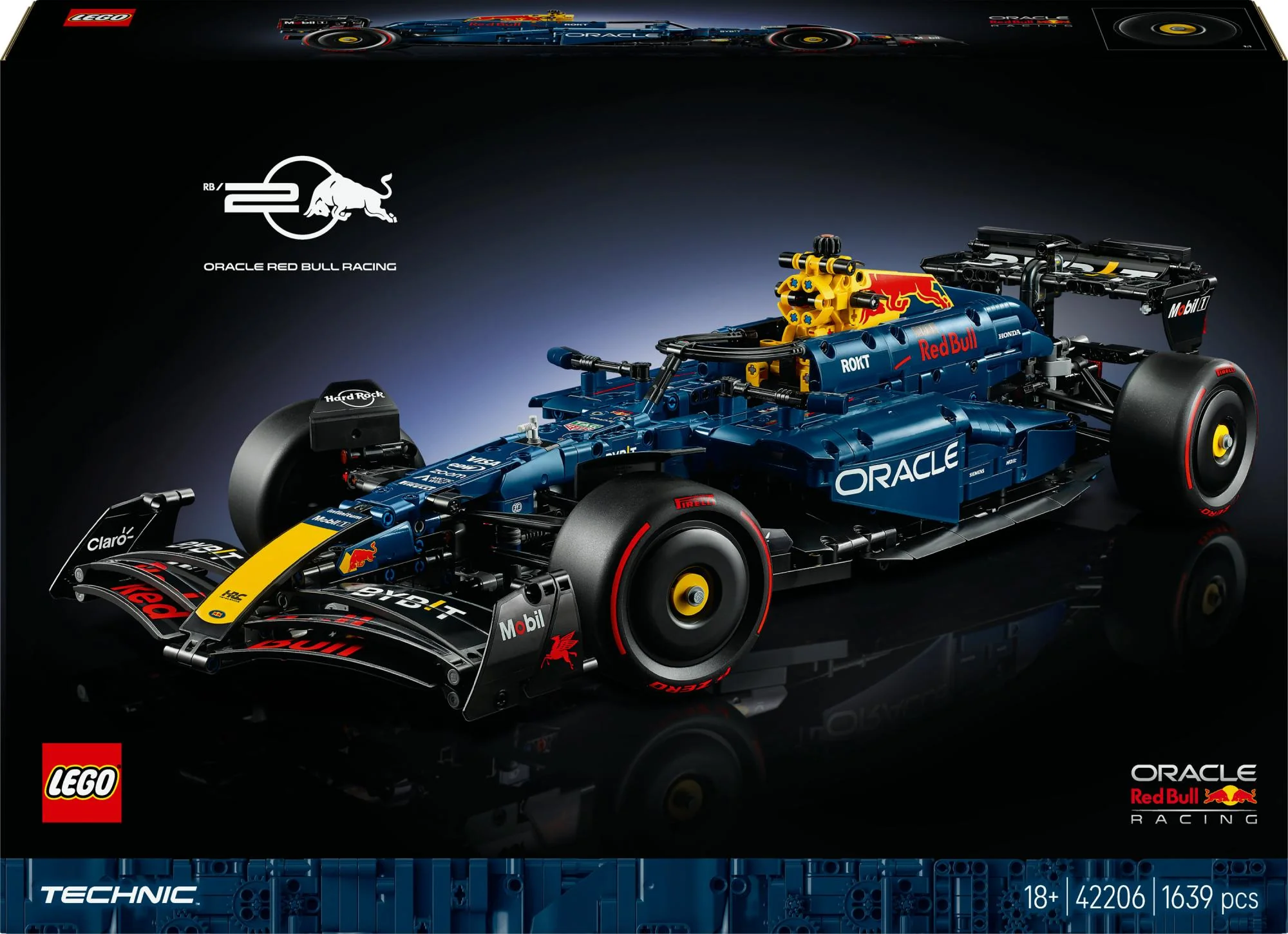 LEGO 42206 Technic Oracle Red Bull Racing RB20 F1 racing car