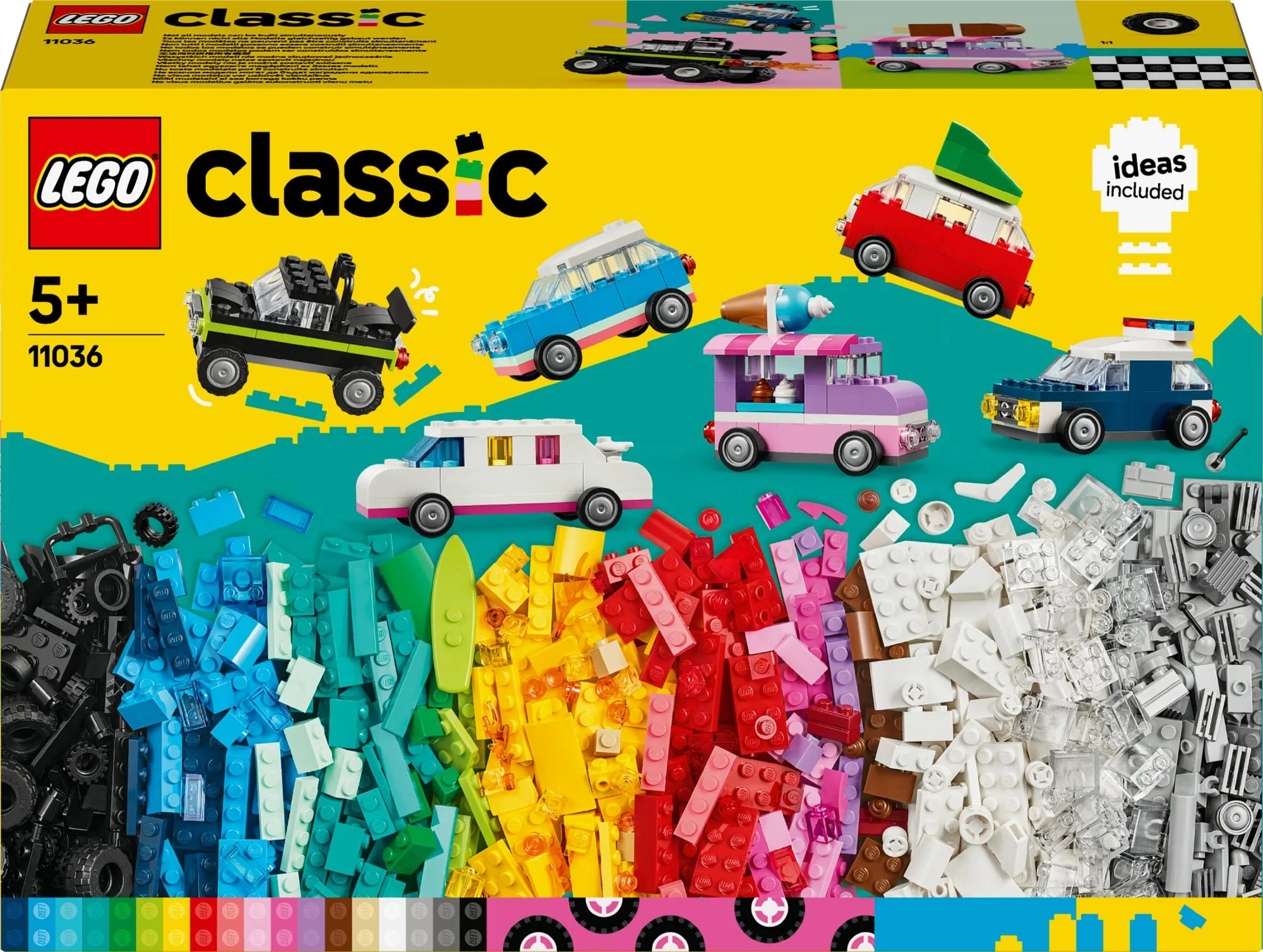 LEGO Classic - Kreative Køretøjer(11036)