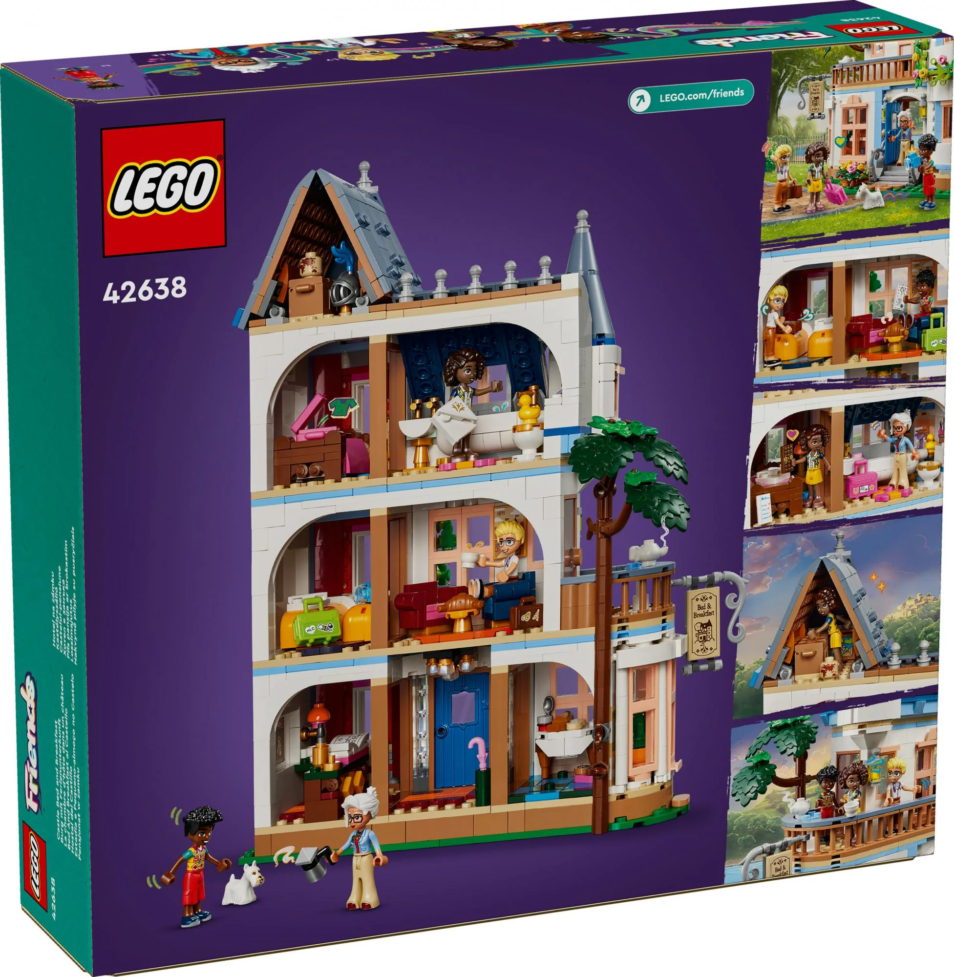 LEGO 42638 Friends Castle with Holiday Accommodation