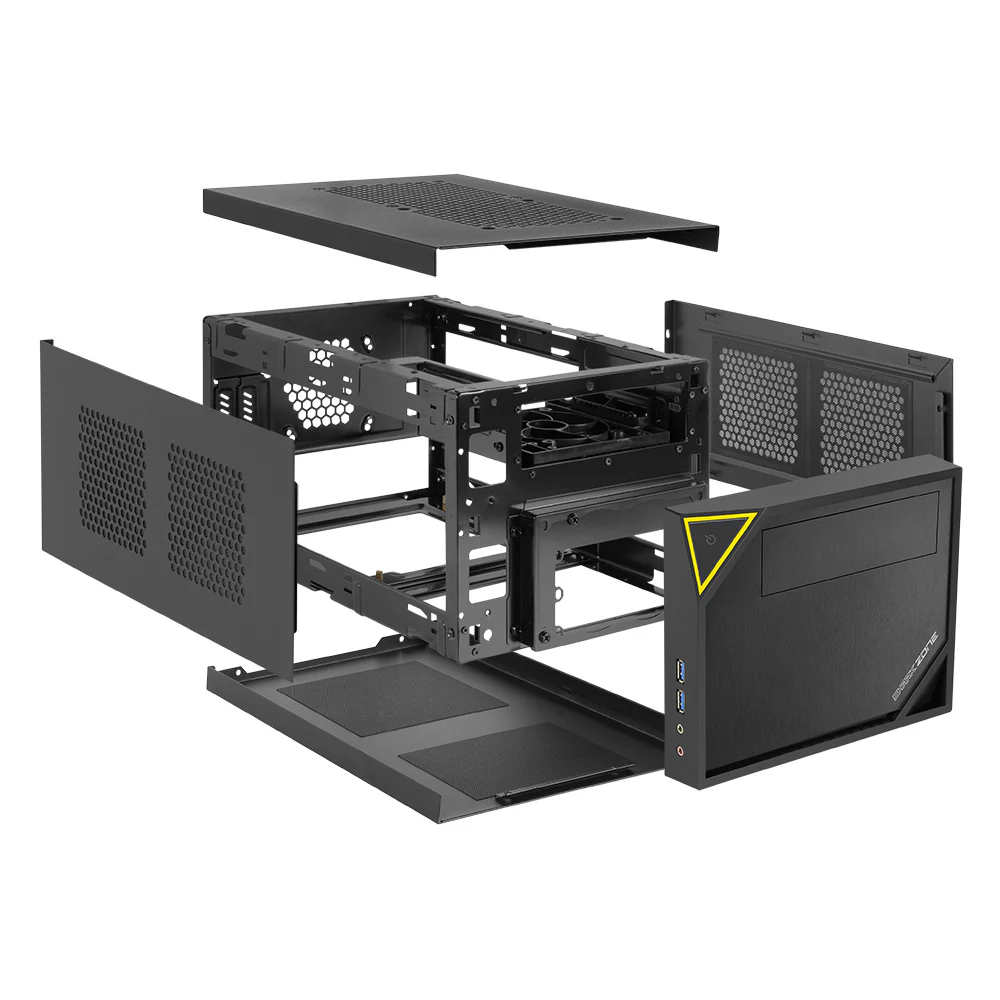 Sharkoon SHARK ZONE C10 - USB 3.0 - Mini-ITX - black