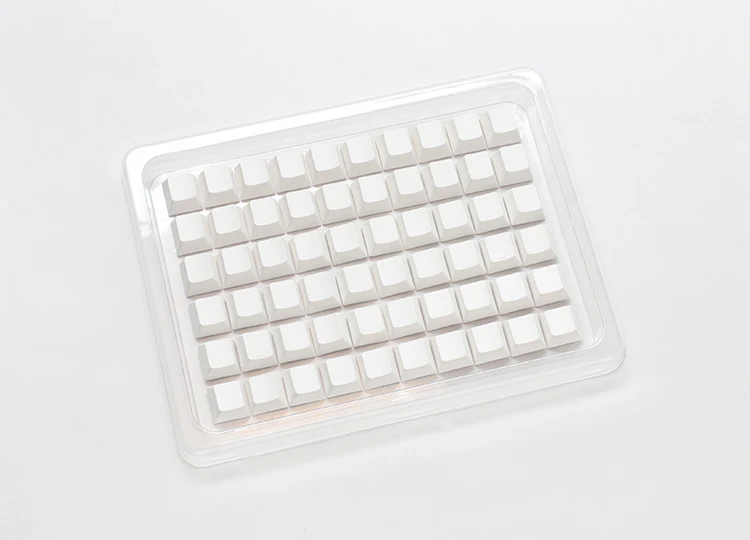 Ducky Blank - 132 Keycap Set - Hvid