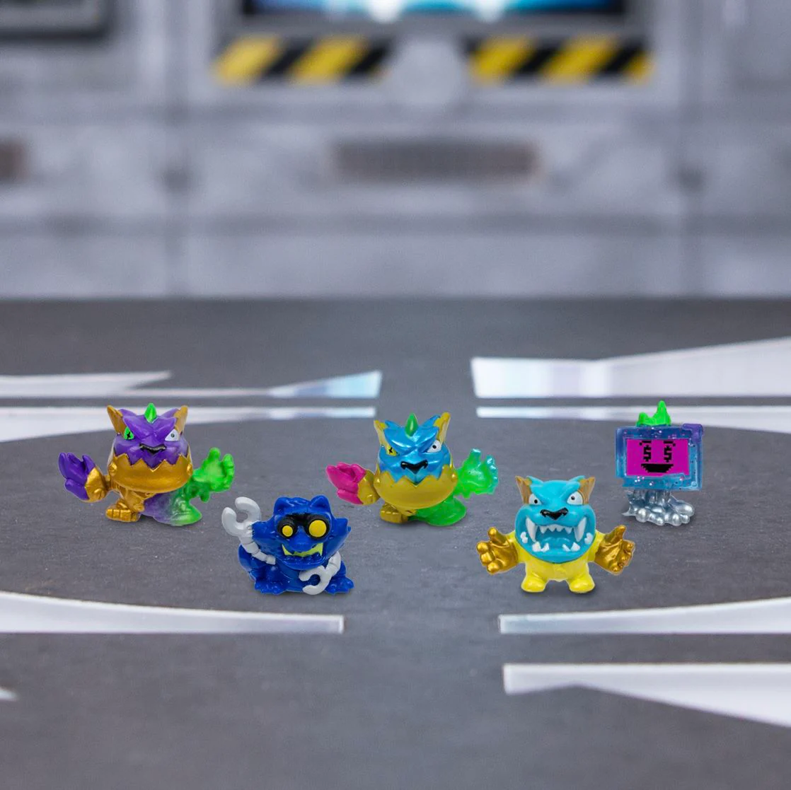 Mr. Beast Lab Swarms figurer 5 stk. Serie 2