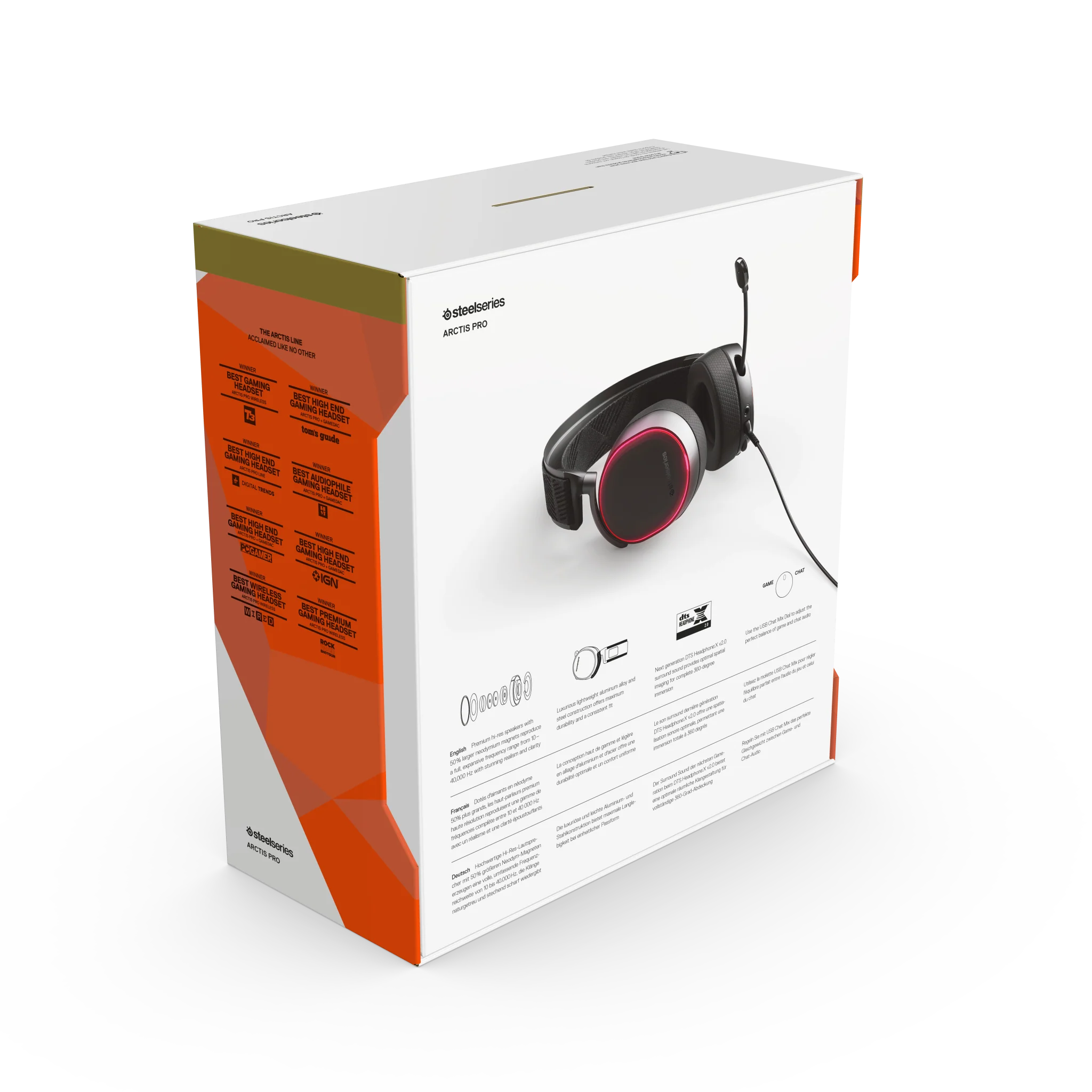 Steelseries– Arctis Pro Gaming-Headset