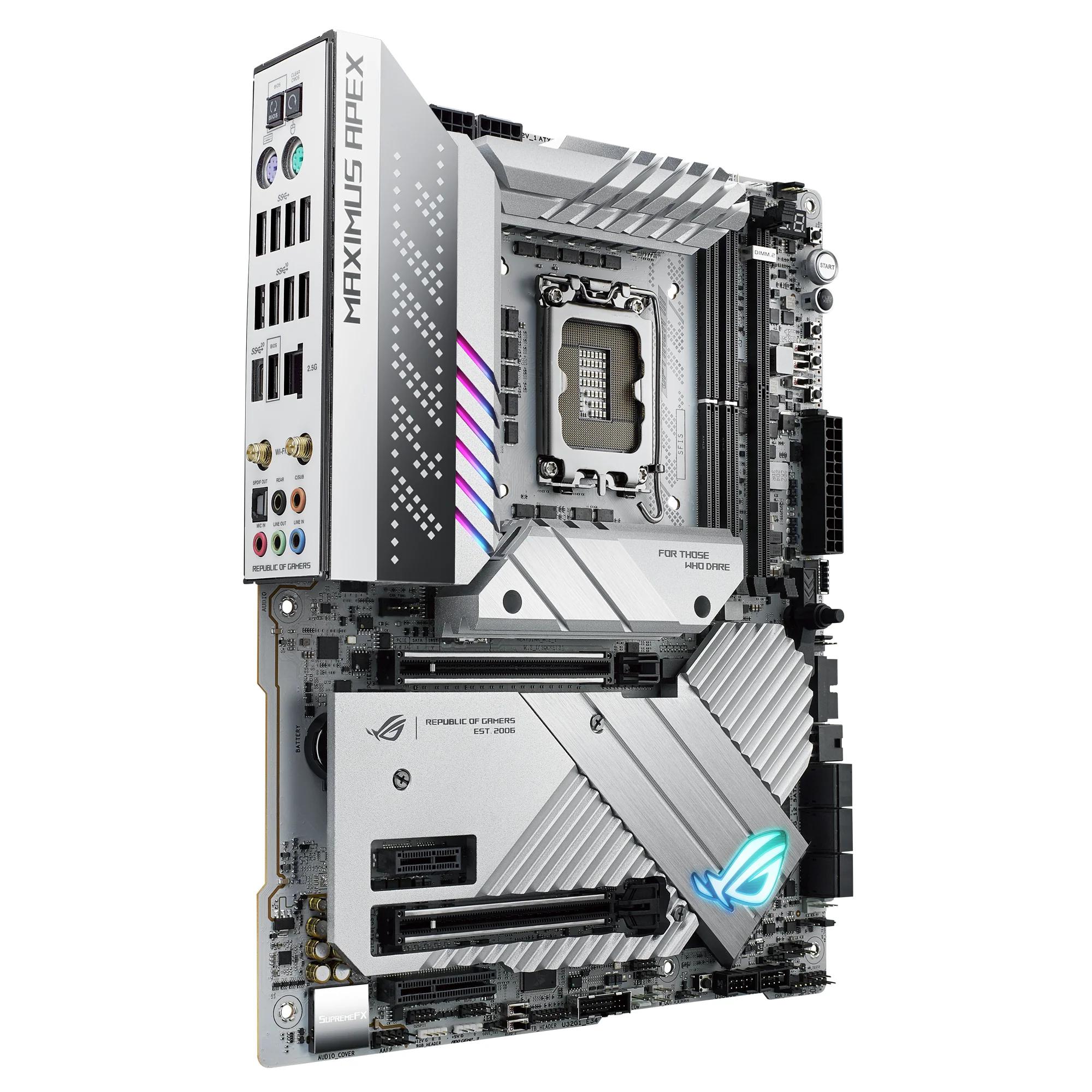 ASUS ROG MAXIMUS Z790 APEX (ATX. Z790. LGA 1700. DDR5)