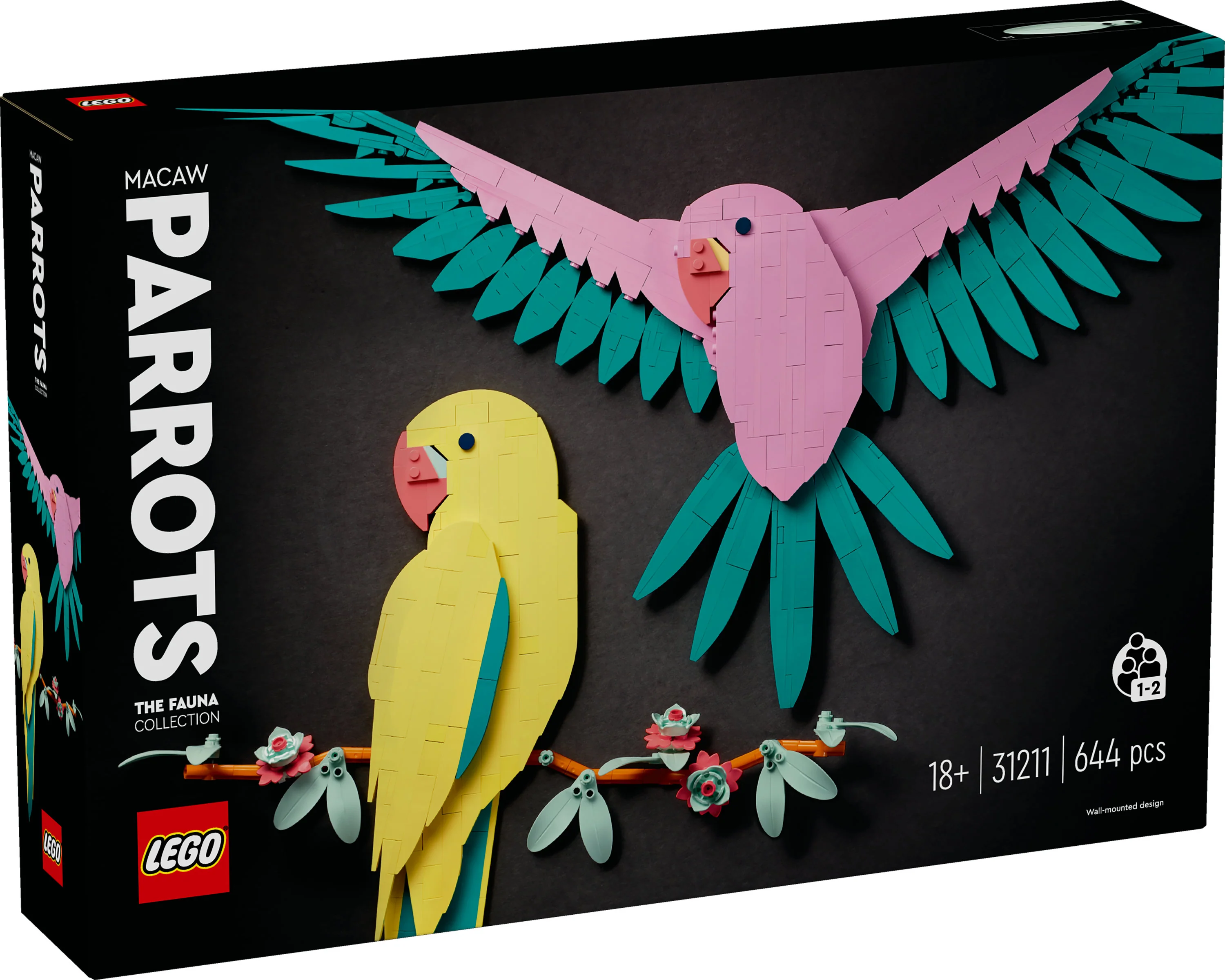 LEGO ART - The Fauna Samling – Ara papegøjer (31211)