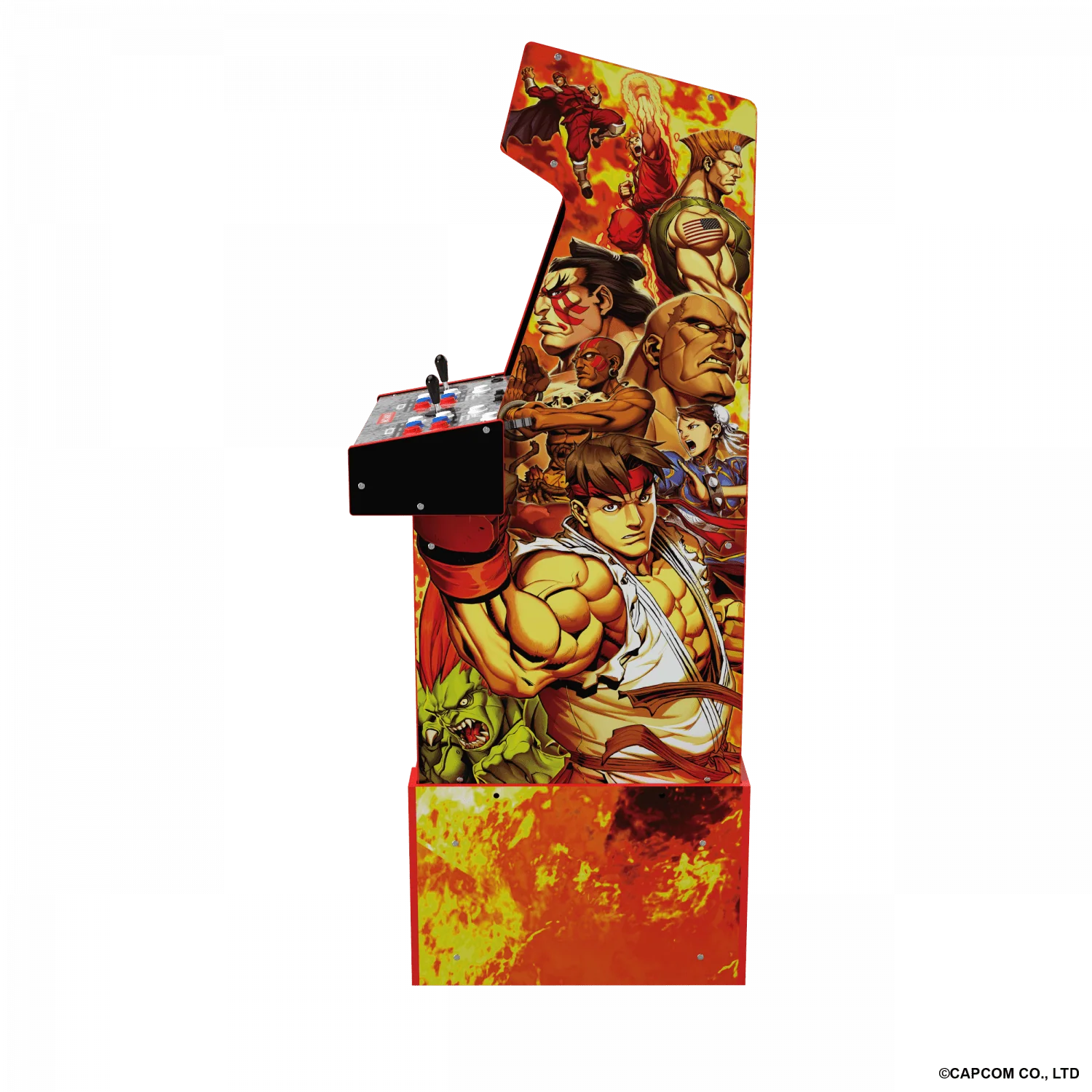 ARCADE 1 UP STREET FIGHTER LEGACY 14-IN-1 WIFI ENABLED ARCADE MACHINE