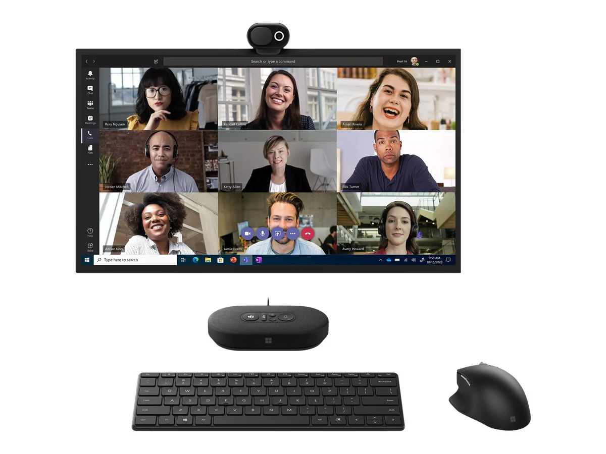 Microsoft Modern Webcam f眉r Unternehmen 1920 x 1080 Webcam mit Gewinde
