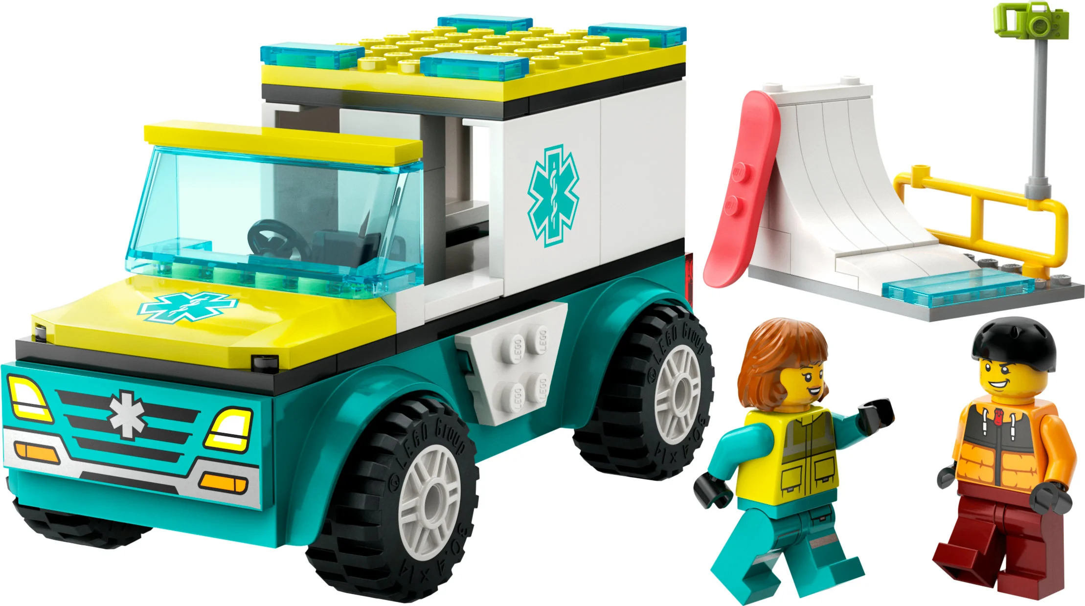 LEGO City - Ambulance og Snowboarder (60403)