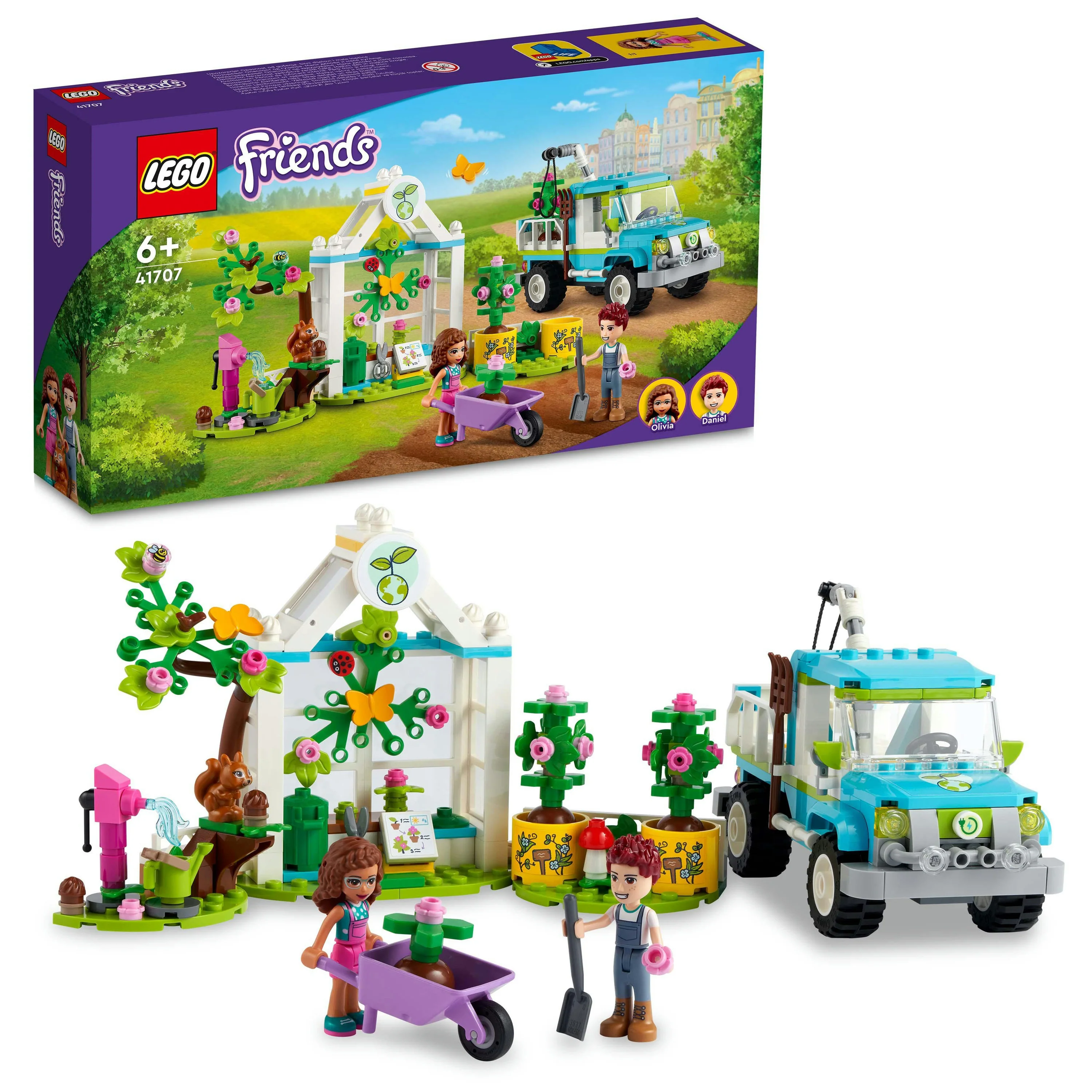 LEGO Friends træ plantnings køretøj - 41707