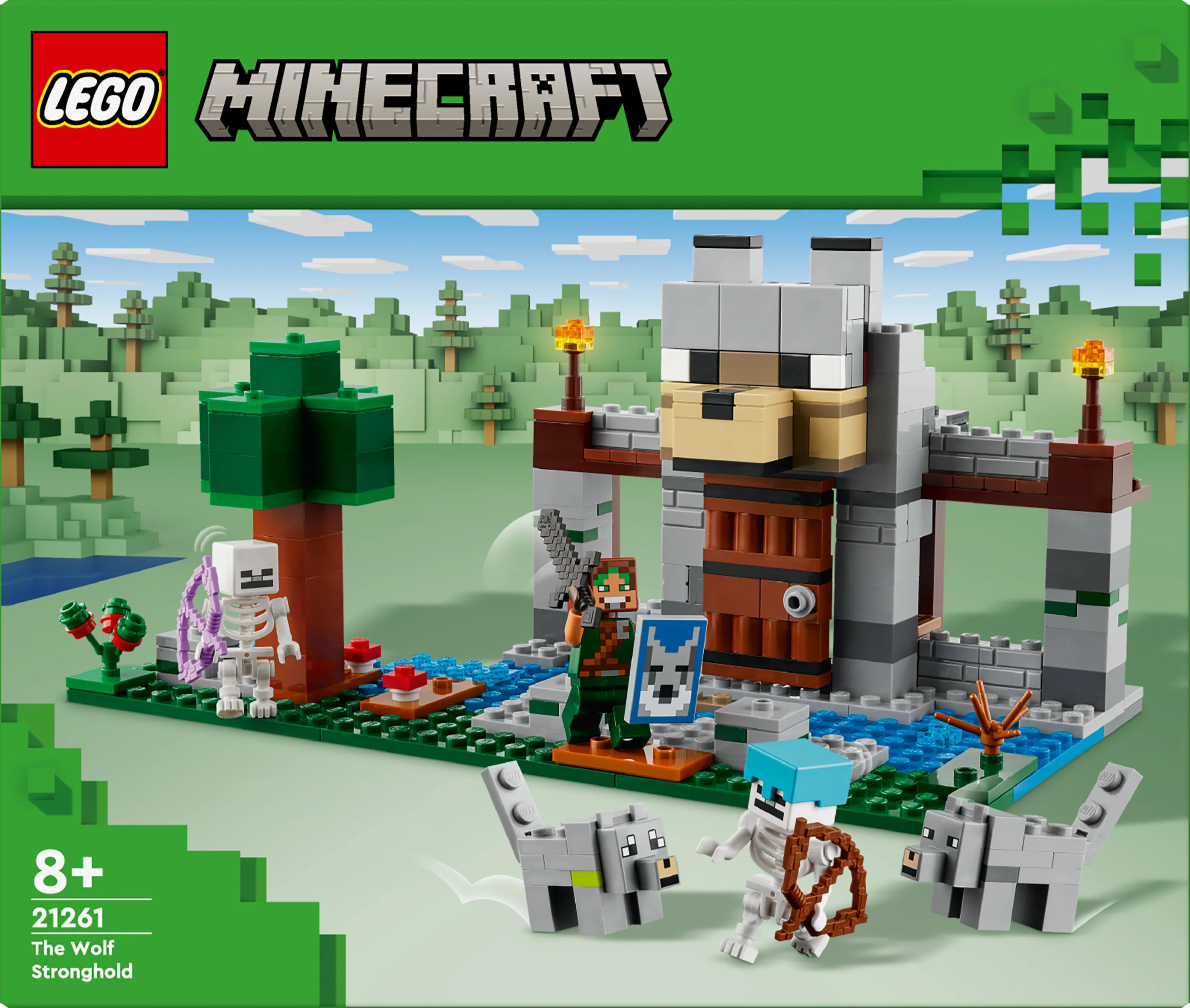 LEGO Minecraft - The Wolf Stronghold (21261)